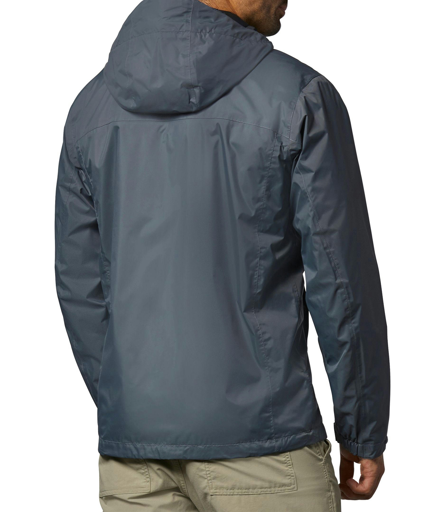 Columbia Men's Watertight II Hooded Rain Jacket, Waterproof, Breathable, Packable, Hiking