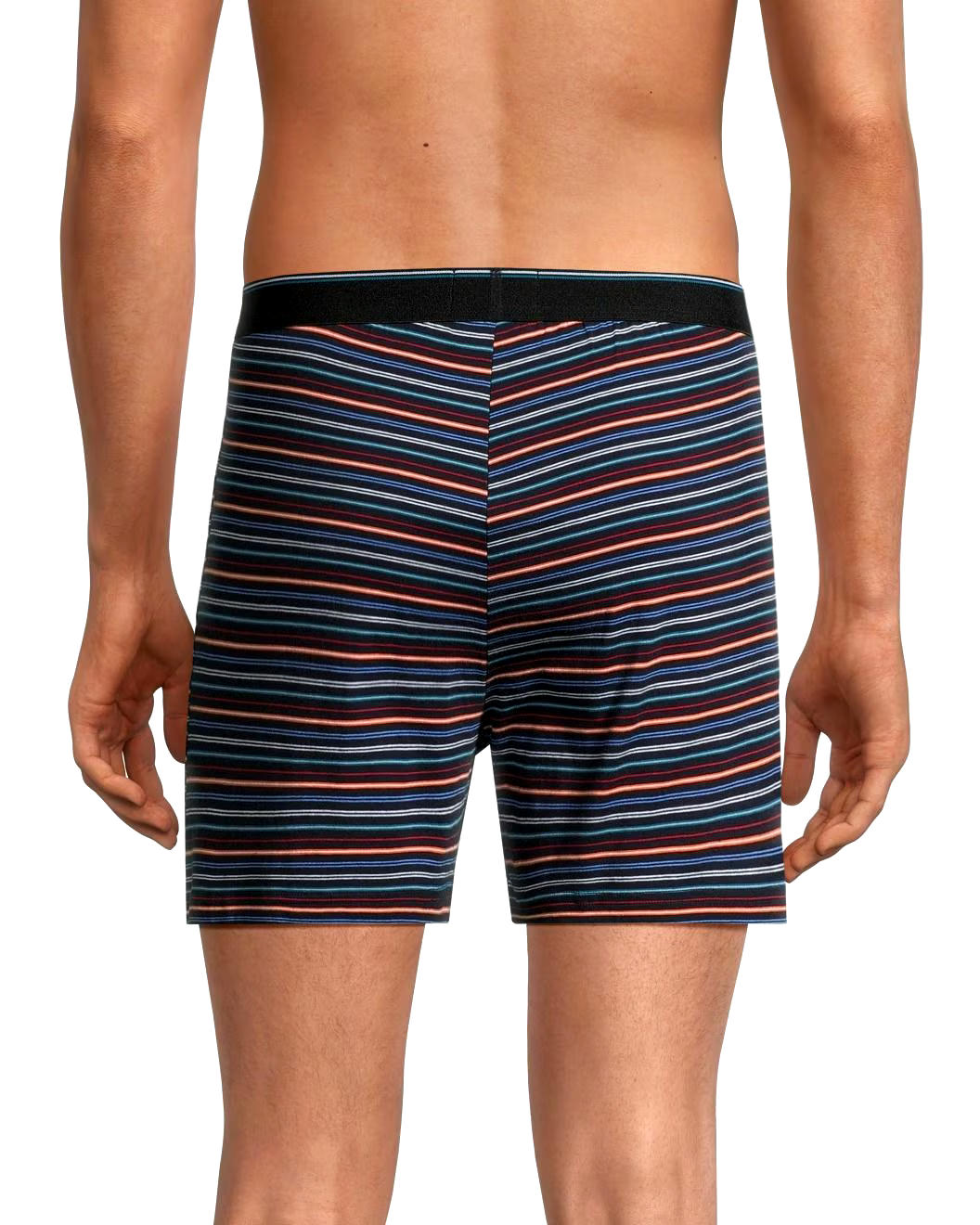 Denver Hayes Men's 2 Pack Yarn Dye Loose Fit Boxer Briefs