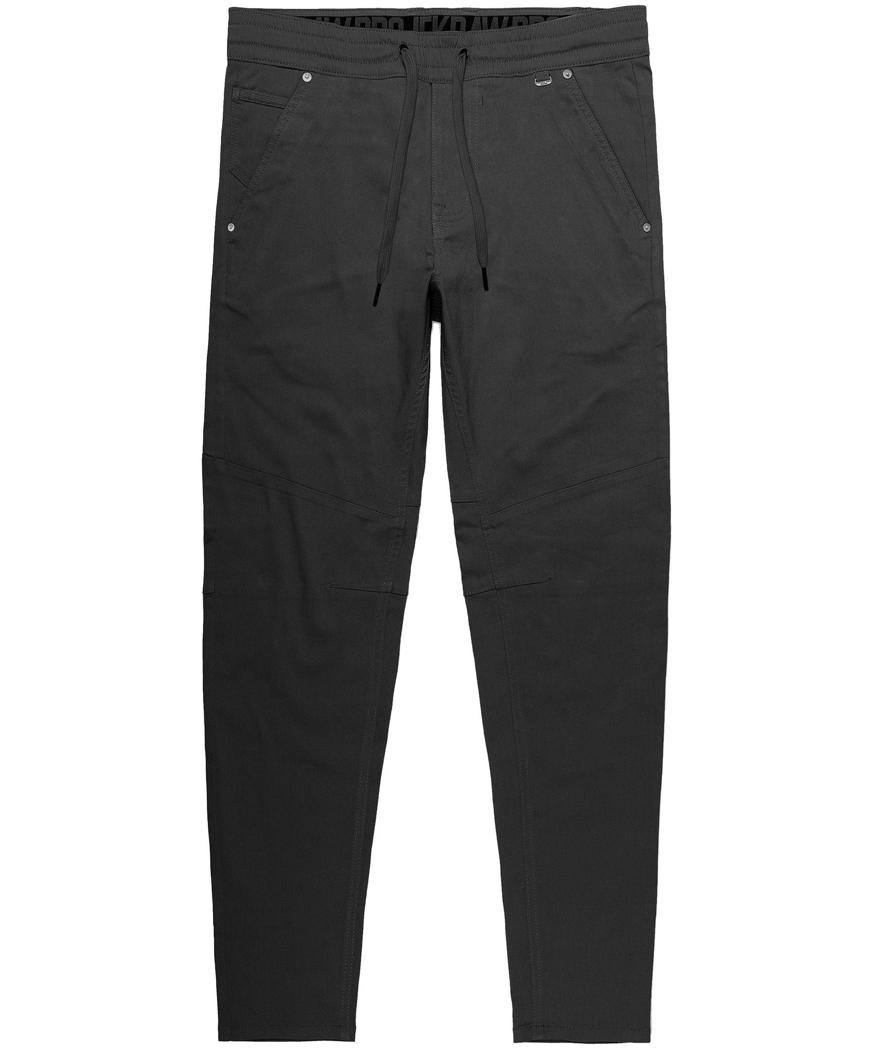 PROJEK RAW Men's Slim Leg Bungee Pull On Drawstring Pants