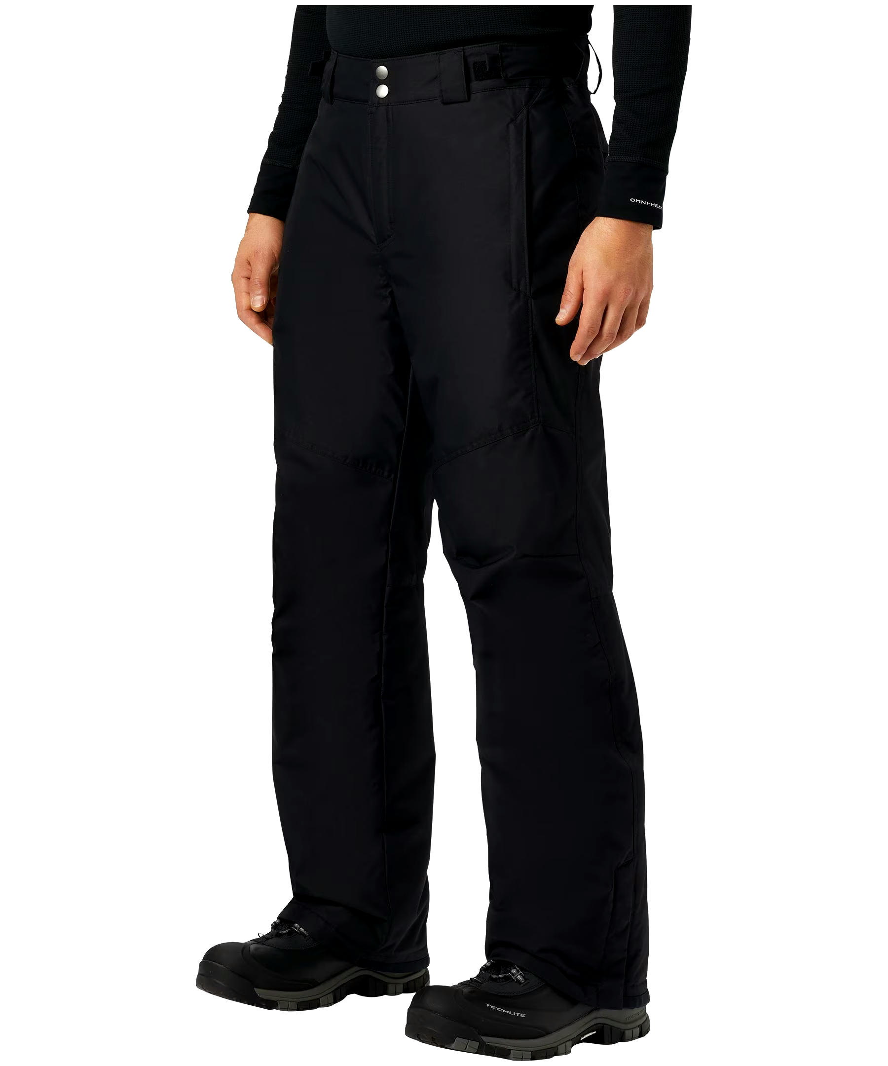 Columbia Men's Bugaboo IV Omni-Heat Waterproof Insulated Snow Pants - Black