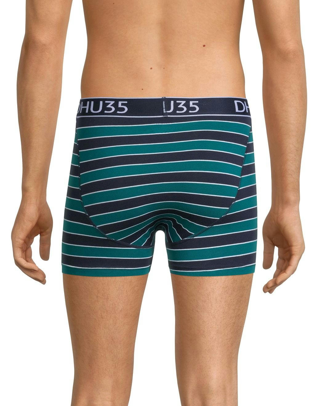 Denver Hayes Men's 3 Pack X-Mas Cotton Stretch Boxer Brief Underwear