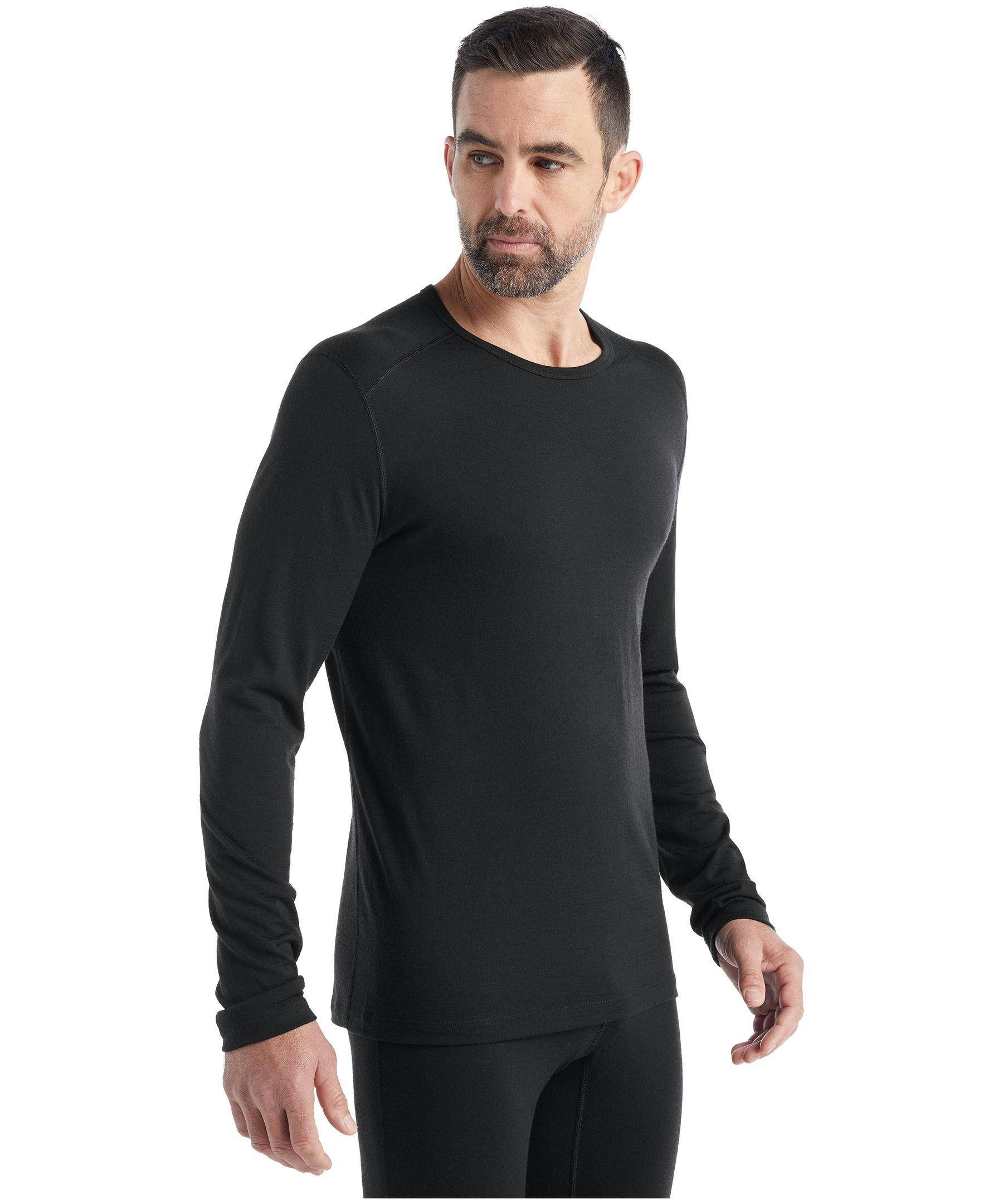 Icebreaker Men's 200 Oasis Long Sleeve Crewe Thermal Top