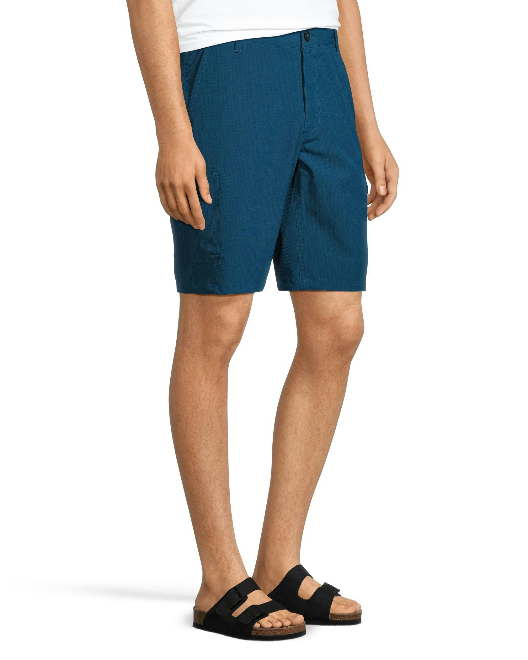 Farwest Men's Stretch Ripstop Cargo Hybrid Shorts