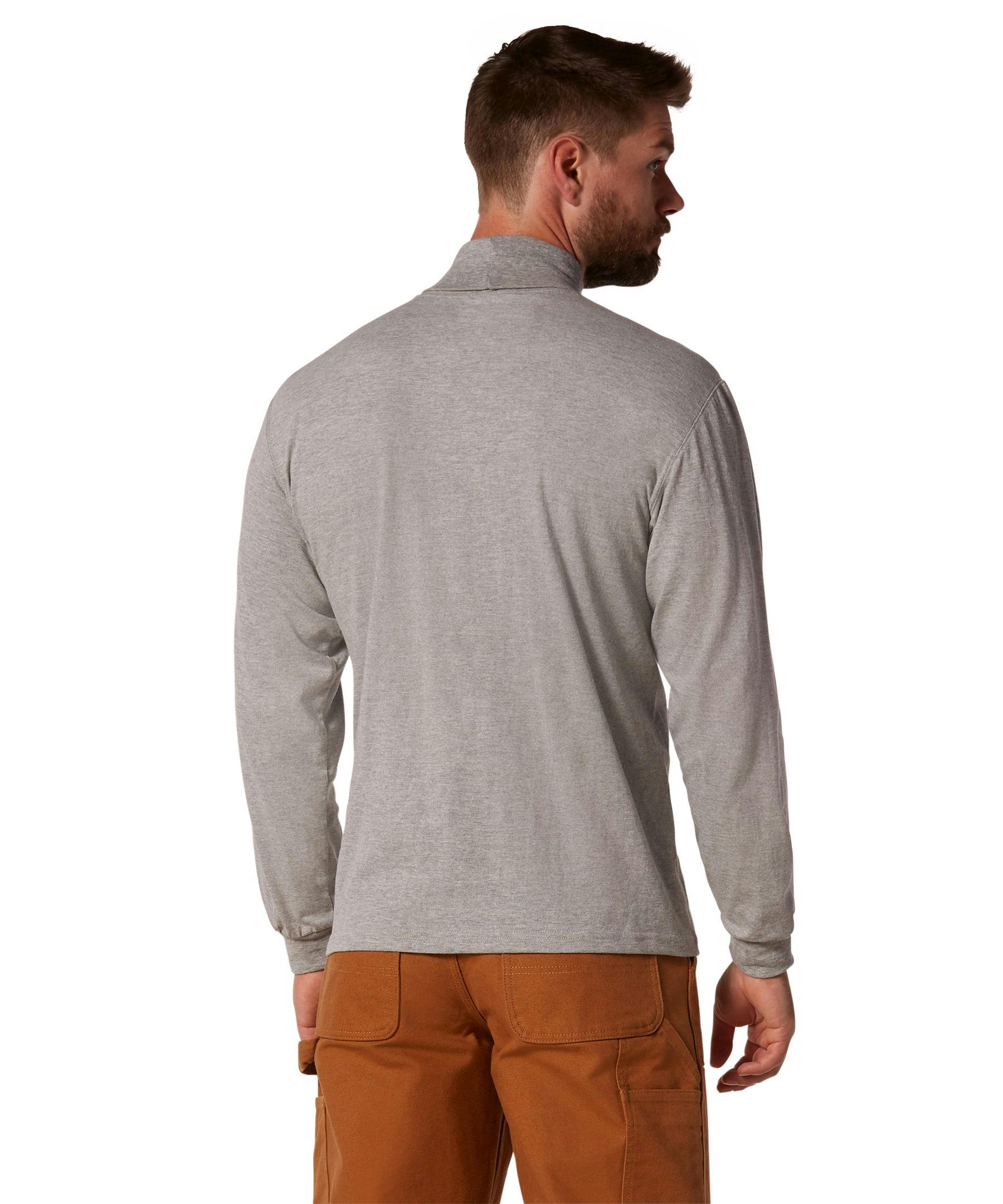 Aggressor Men's Straight Cut Ribbed Turtleneck