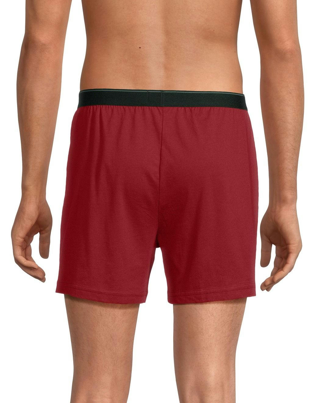 Denver Hayes Men's 2 Pack Yarn Dye Loose Fit Boxer Briefs