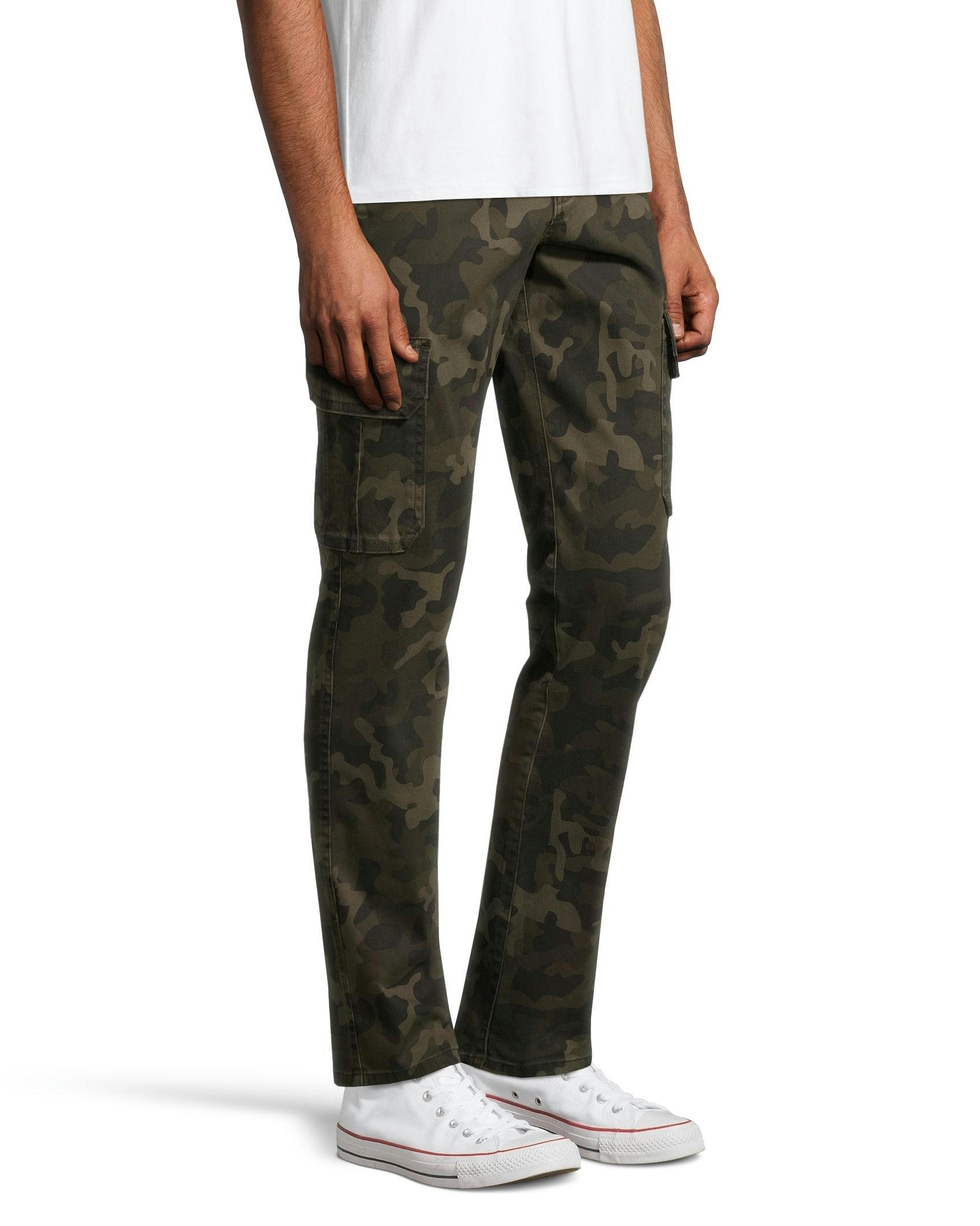 Denver Hayes Men's Stretch Athletic Cargo Pants