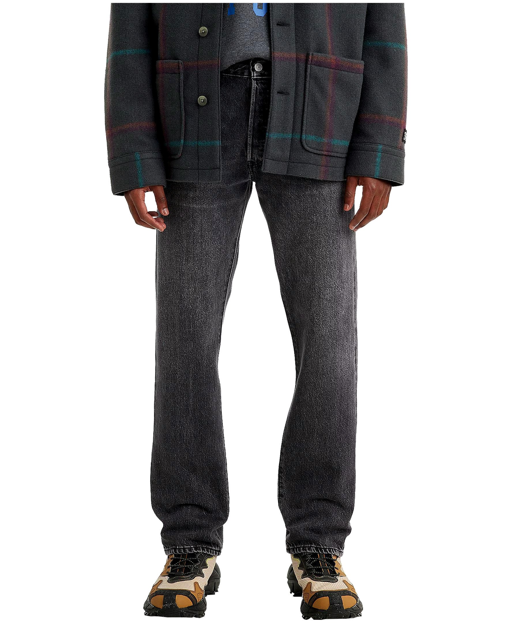 Levi's Men's 501 Mid Rise Straight Leg Button Fly Allnighter Jeans