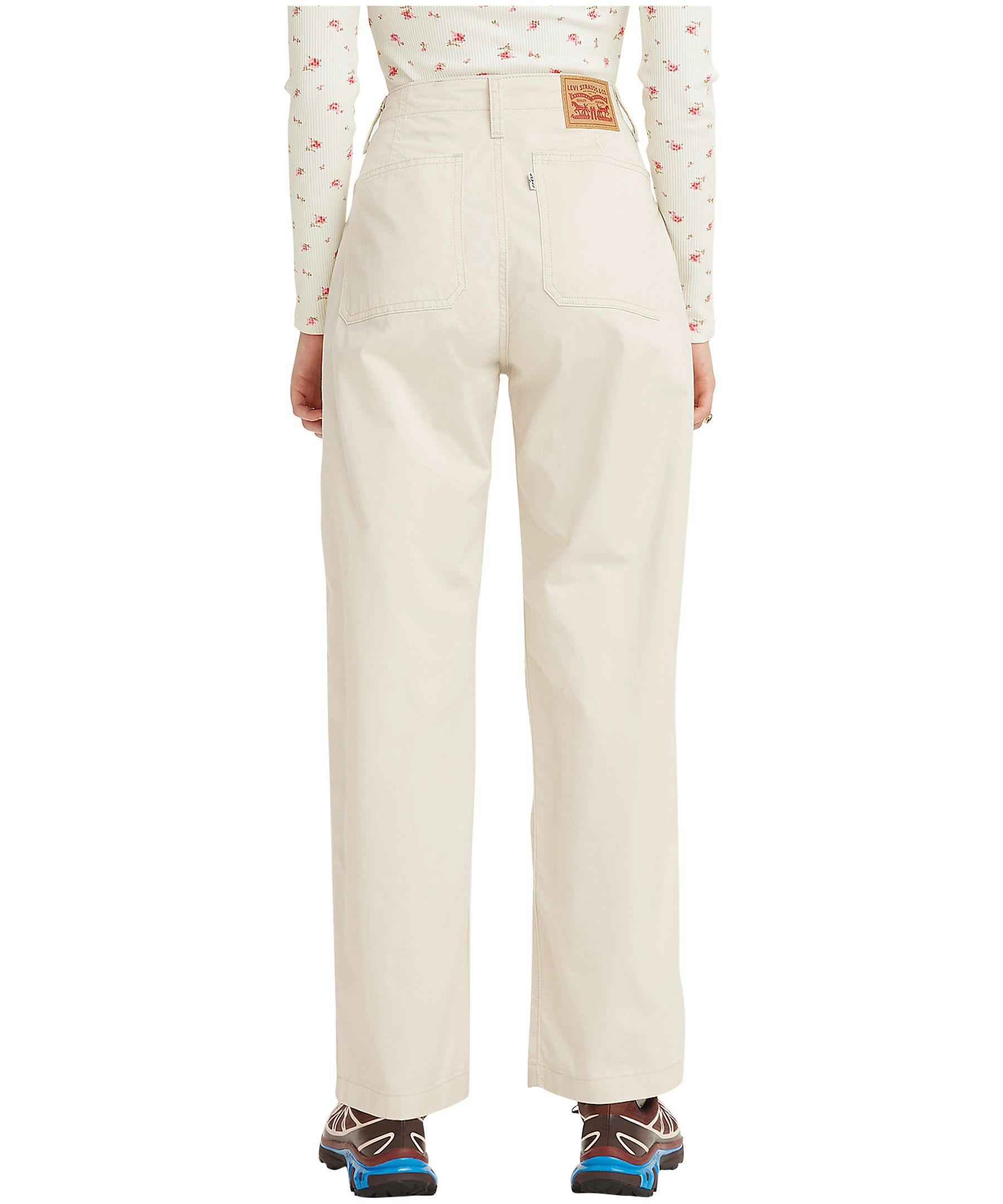 Levi's Women's '94 Baggy Mid Rise Utility Pants - Light Grey