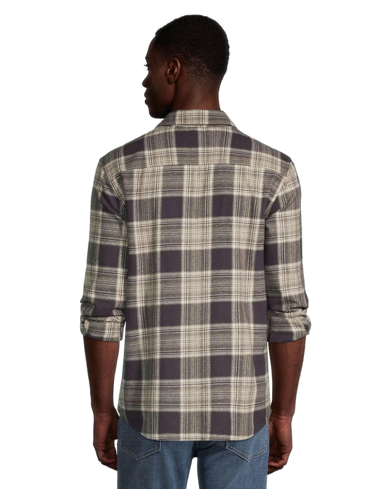 Boston Traders Men's Classic Plaid Flannel Shirt