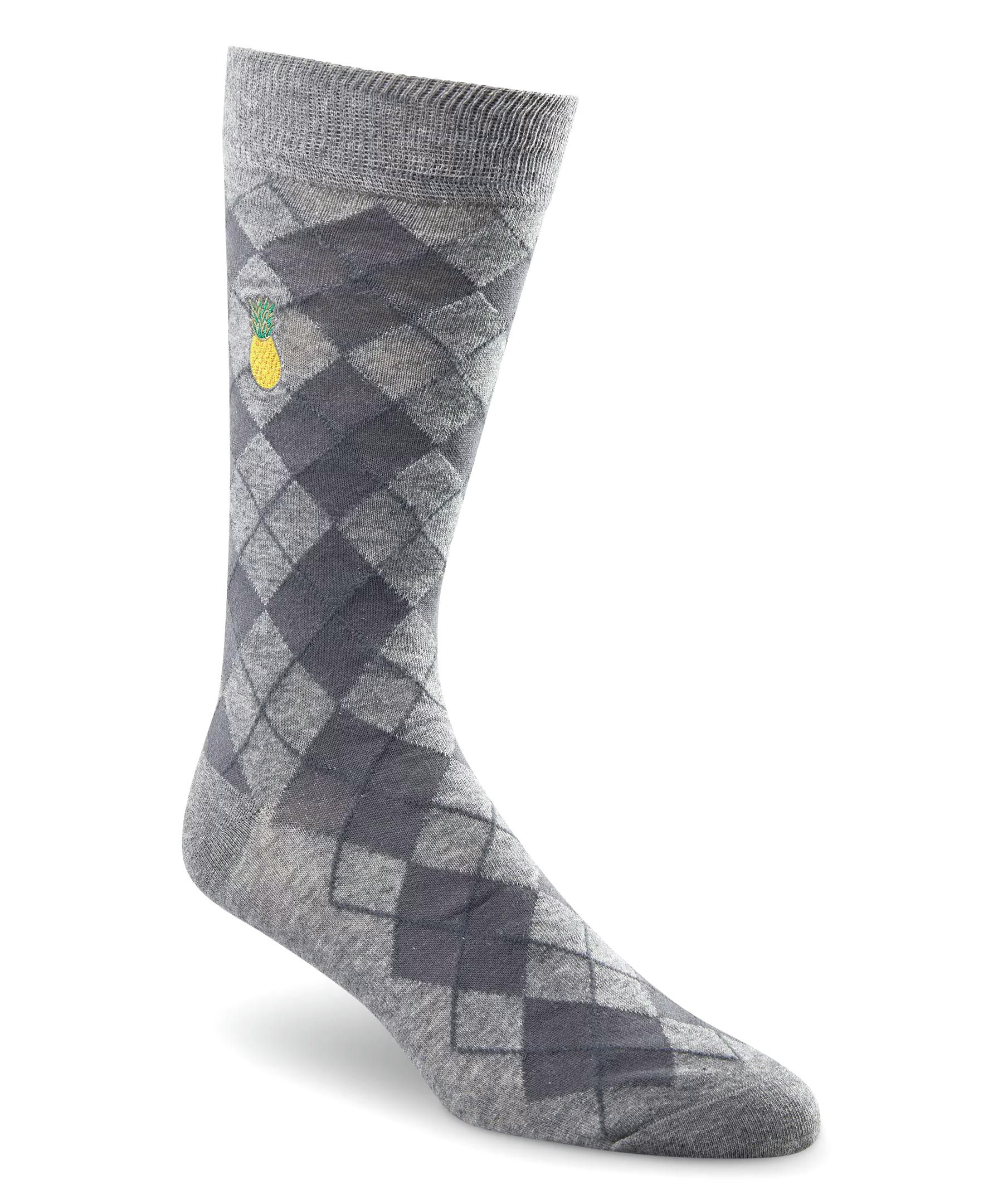 Denver Hayes Men's FRESHTECH® Casual Novelty Crew Socks