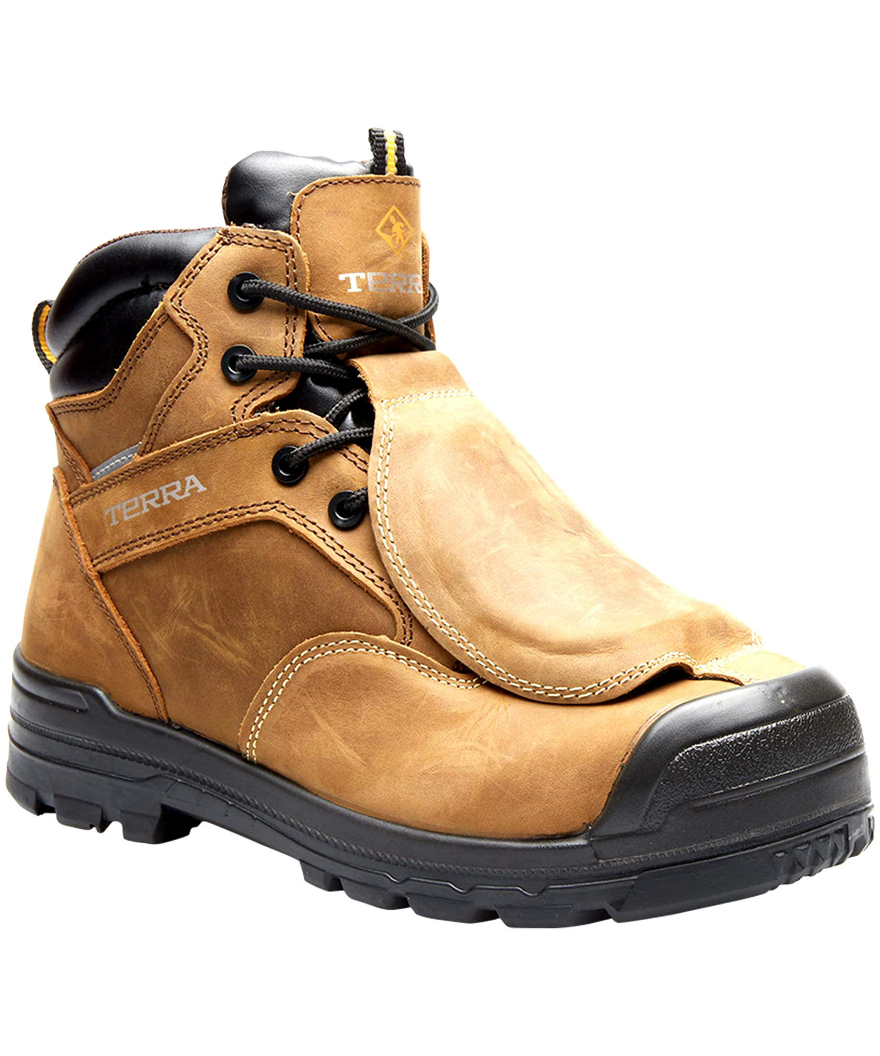 Terra Men's Barricade 6 Inch Composite Toe Composite Plate Metguard Boots