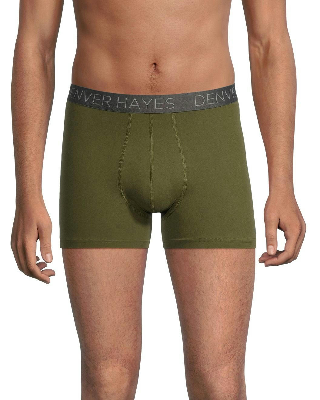 Denver Hayes Men's 2-Pack DriWear Trunk Brief