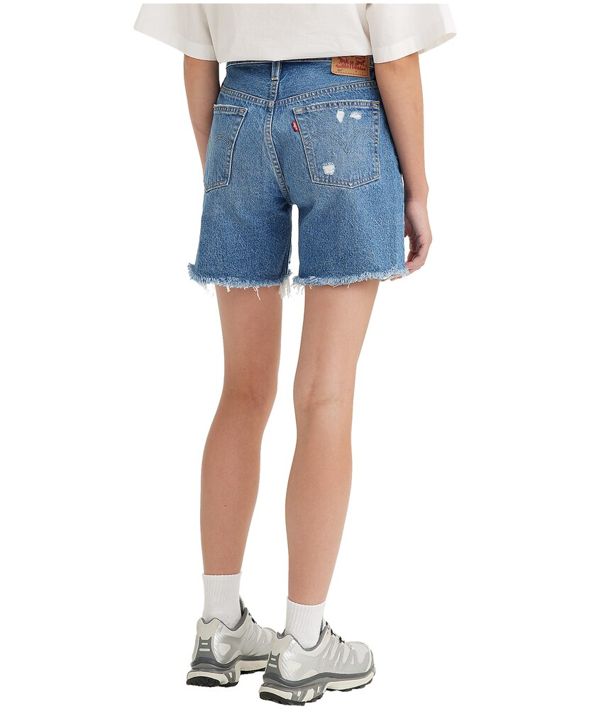 Levi's Women's 501 High Rise Jean Shorts - Medium Indigo