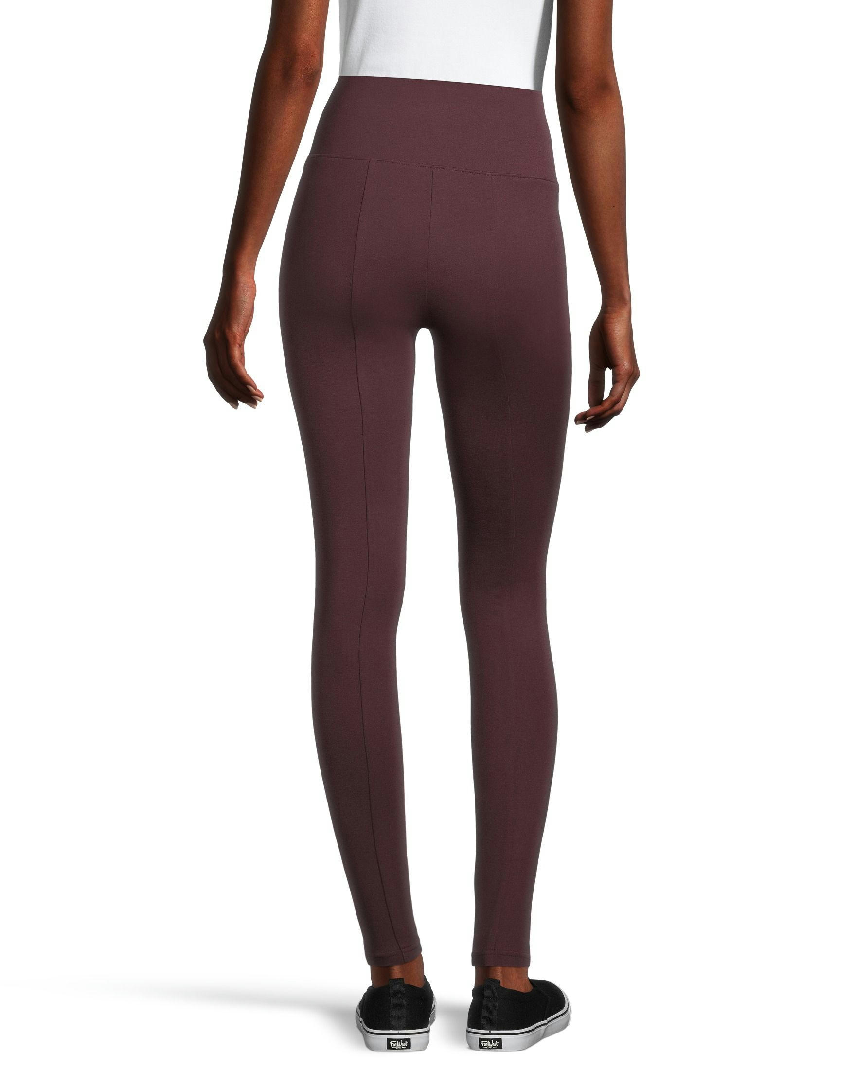 Denver Hayes Women's High Rise Curve-Tech Tummy Control Ponte Leggings