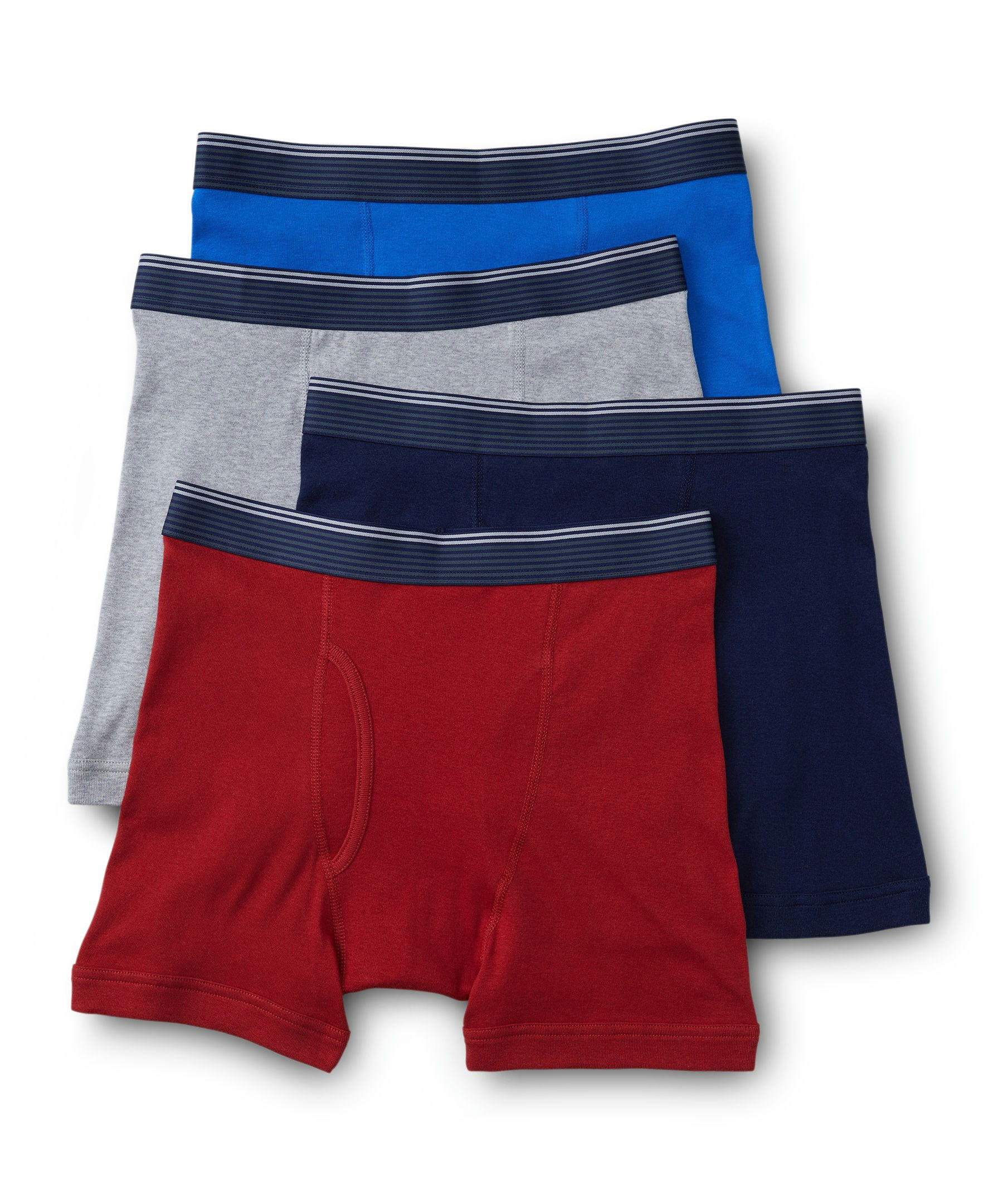 Denver Hayes Men's 4 Pack Classic Boxer Briefs