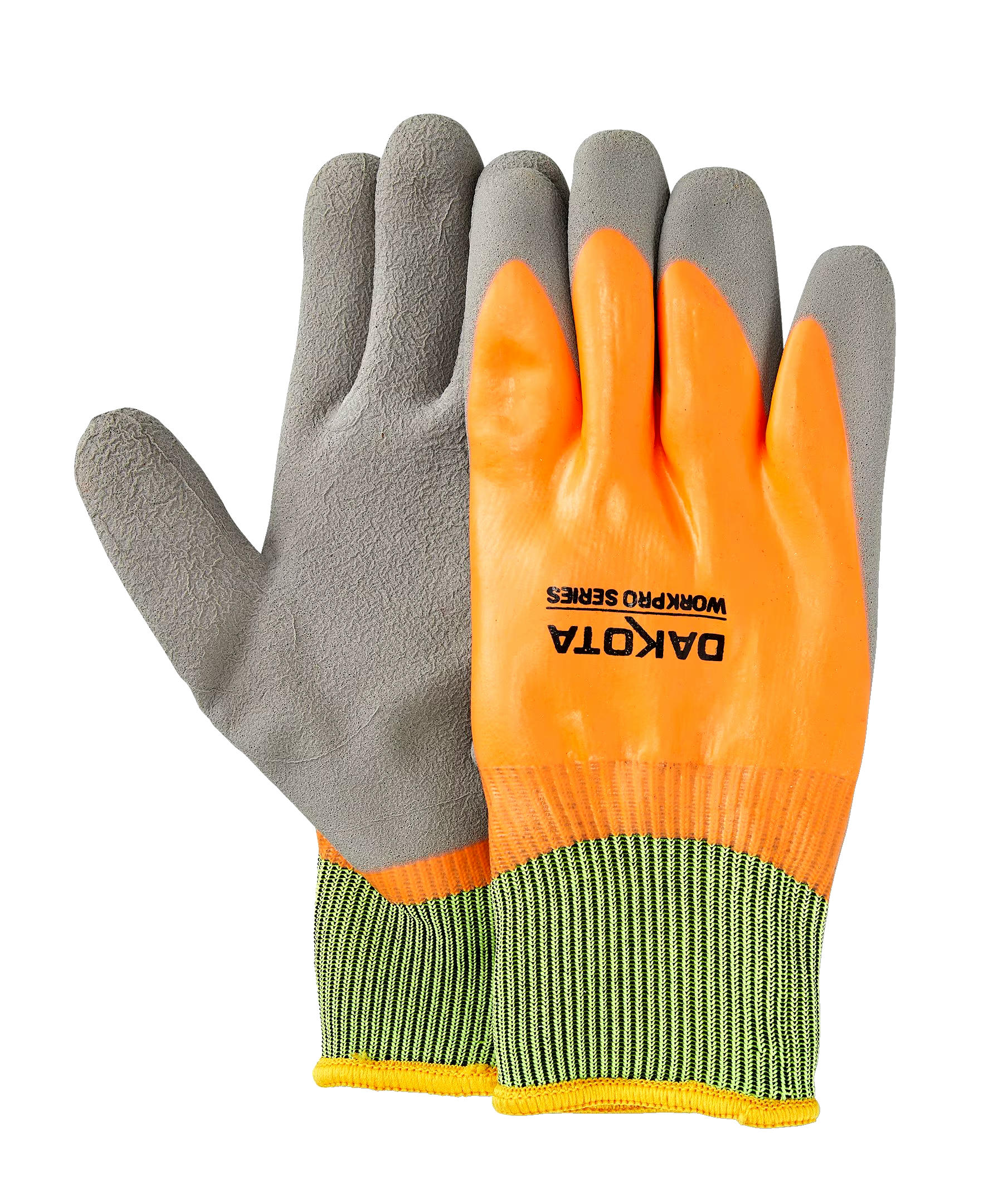 Dakota WorkPro Series Men's Full Double Dip Latex Work Gloves