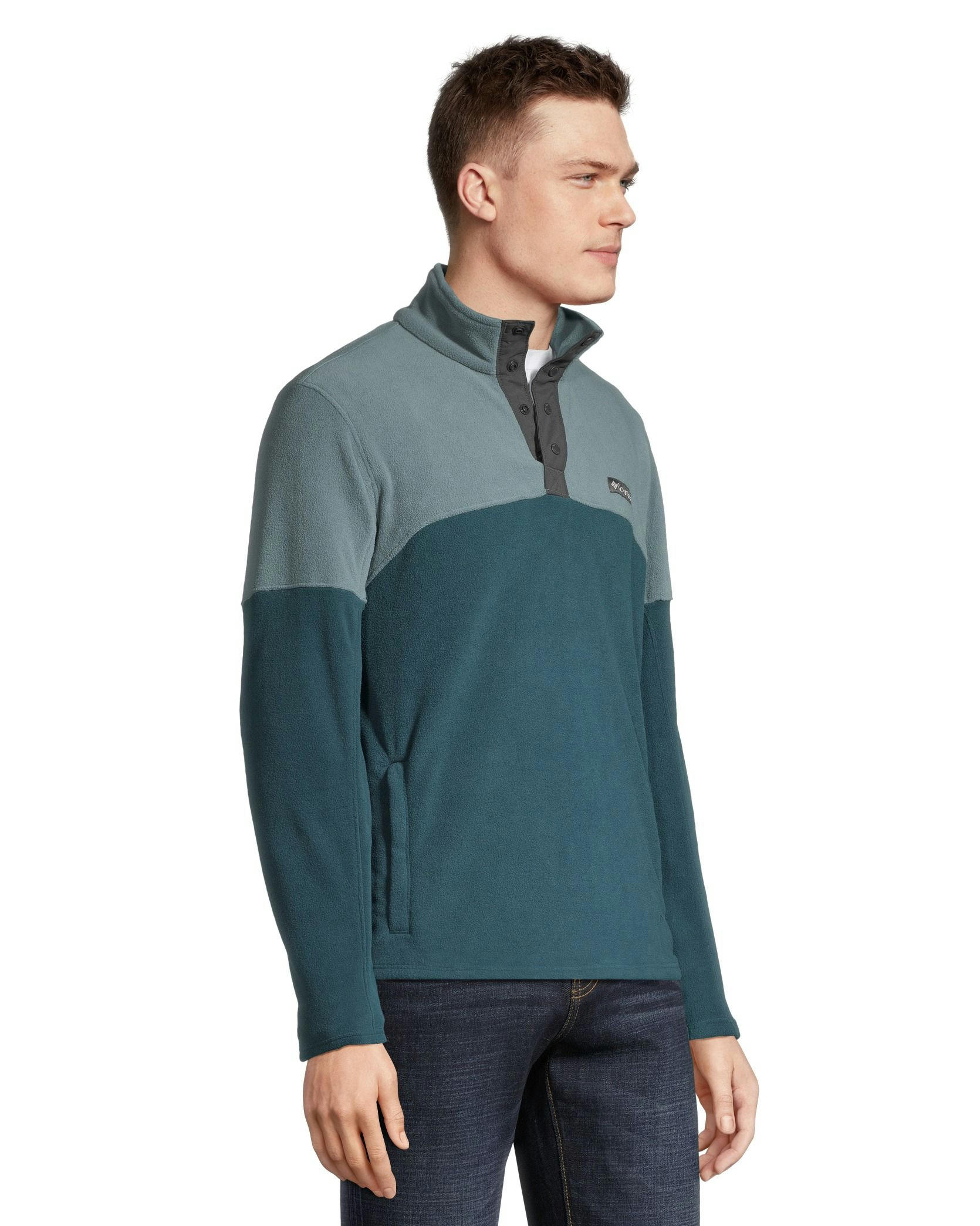 Columbia Basin Trail Half Snap Fleece with Zippered Pockets