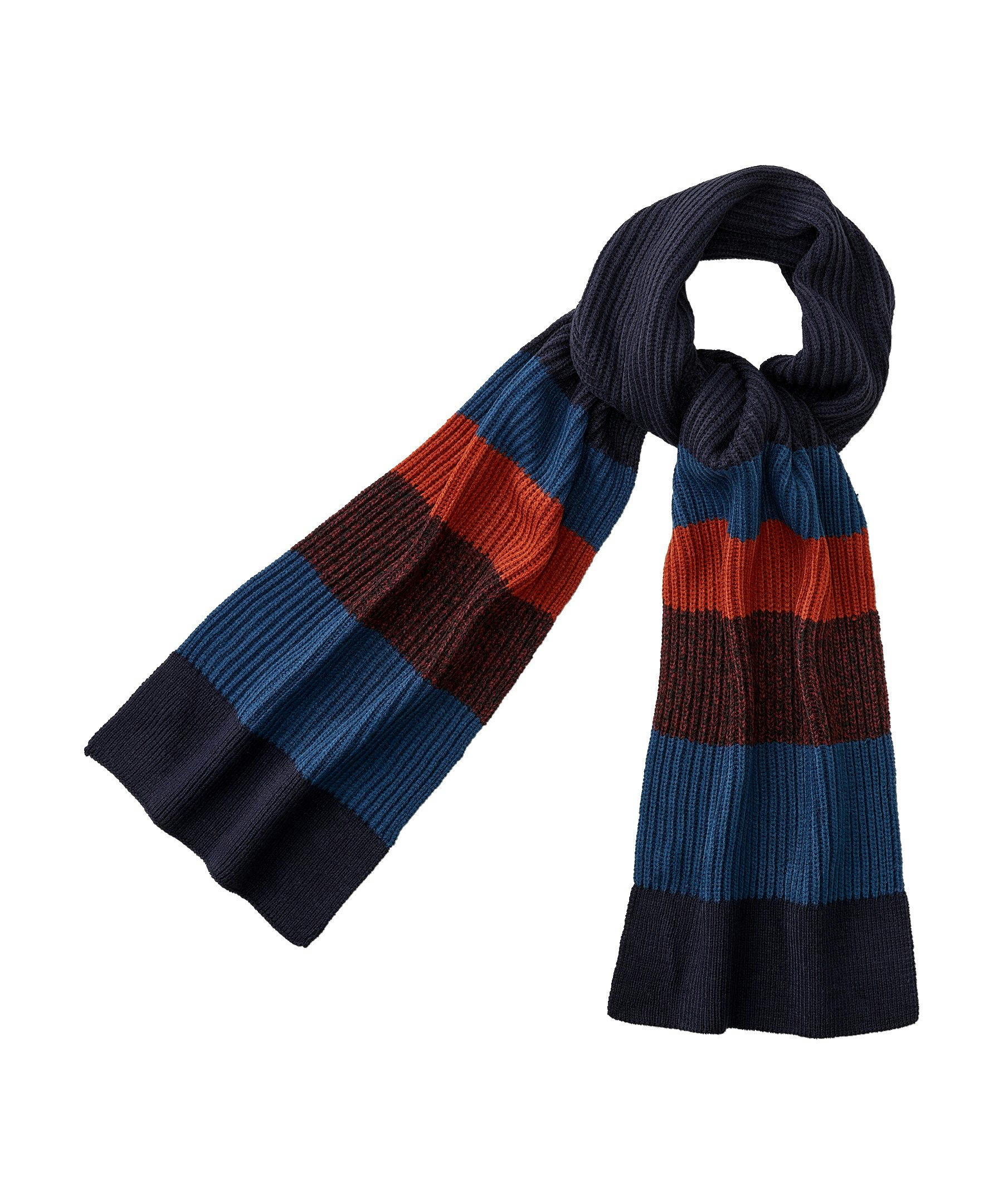 WindRiver Acrylic Knit Scarf- Stripe