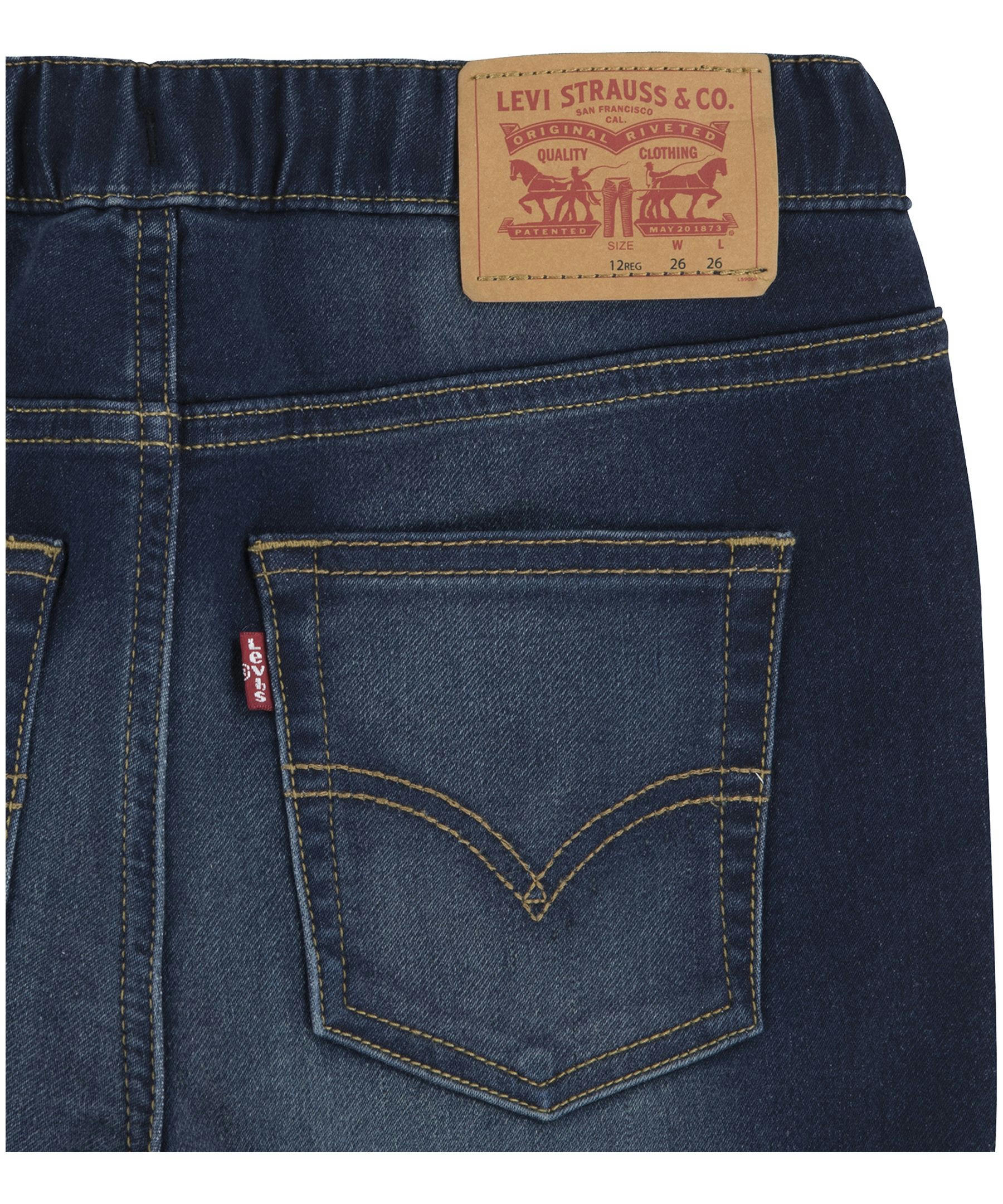 Levi's Youth Unisex Stretch Skinny Fit Dobby Pants