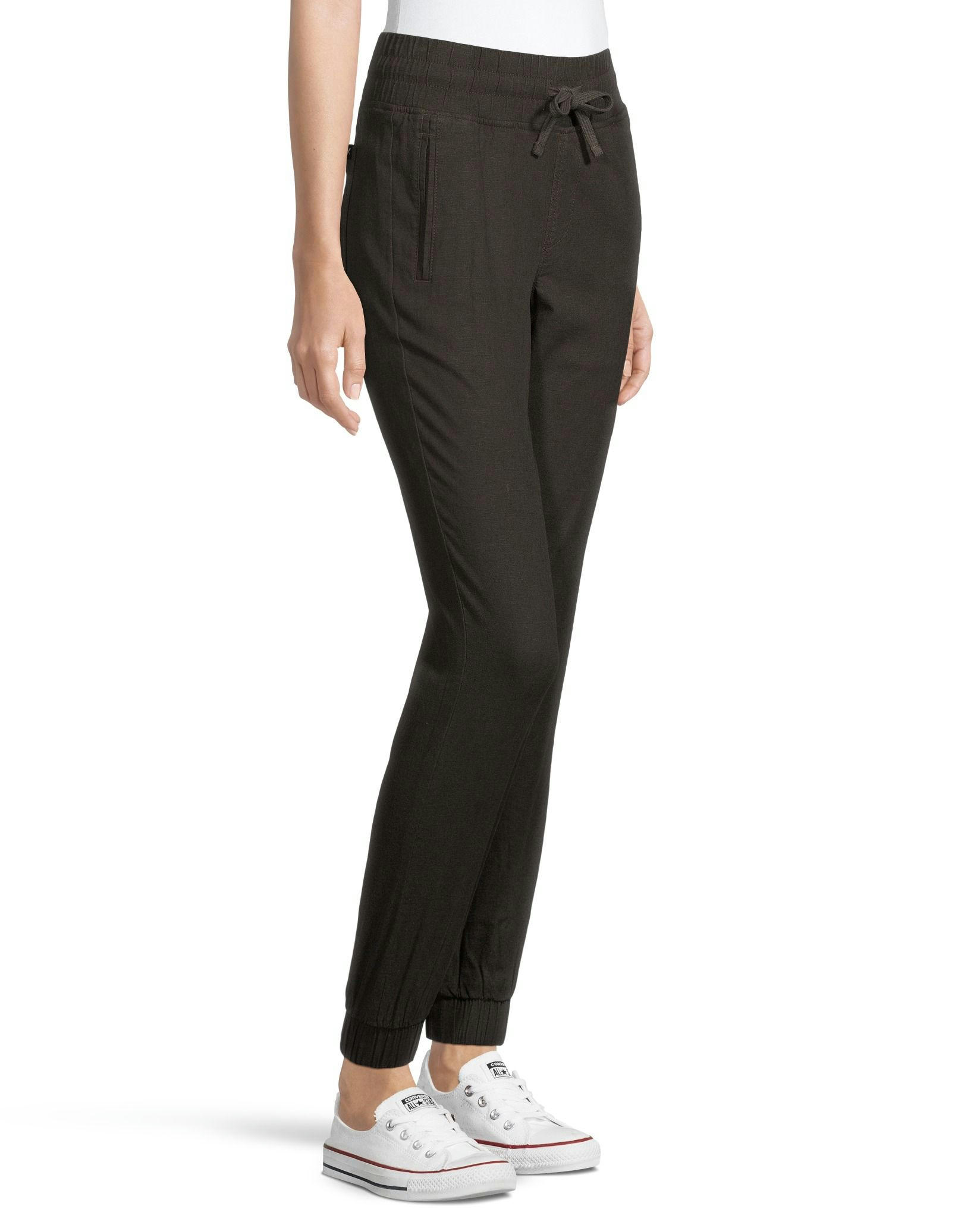 Denver Hayes Women's Pull On Linen Jogger