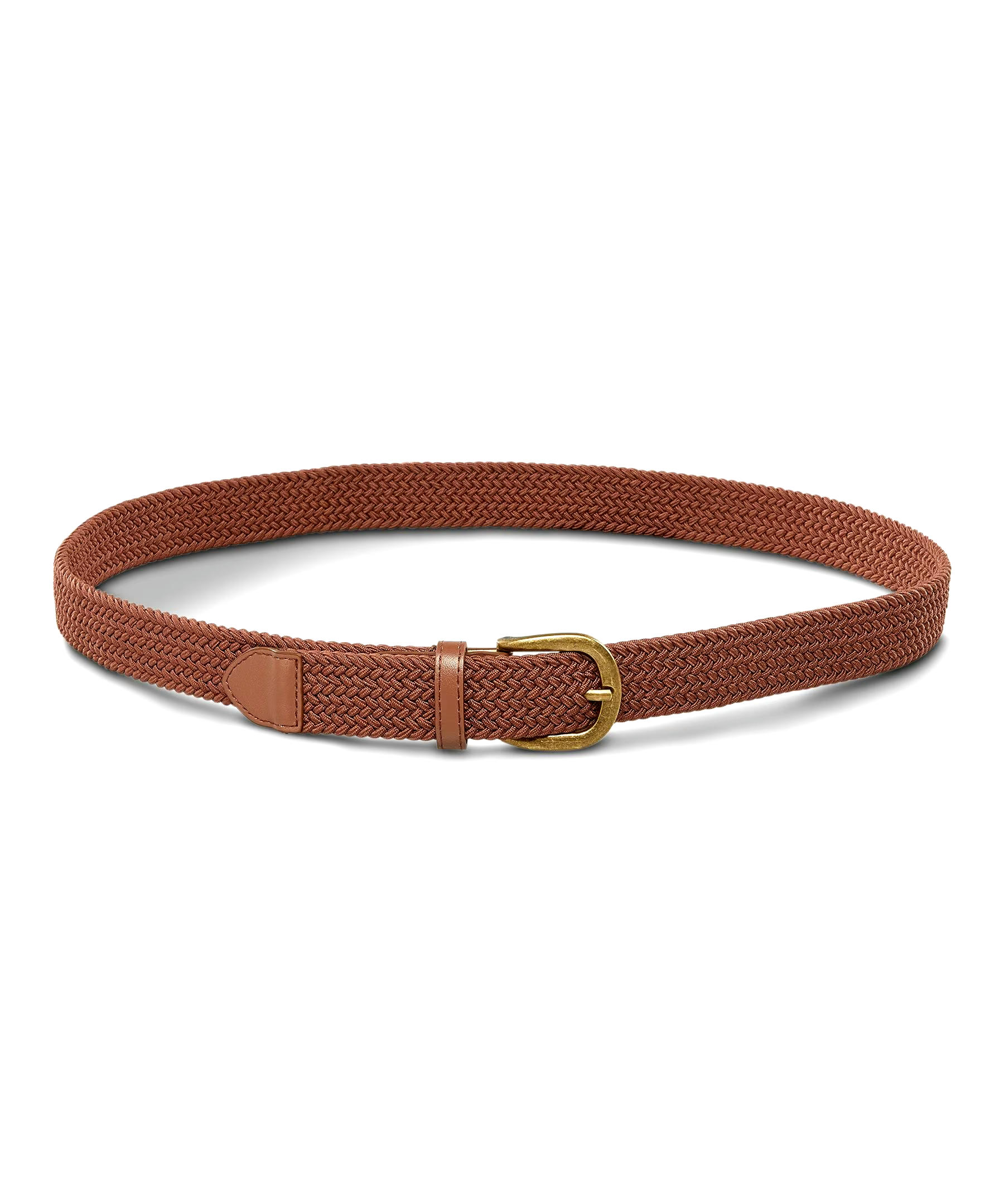 Denver Hayes Women's 1-Inch Braided Elastic Belt
