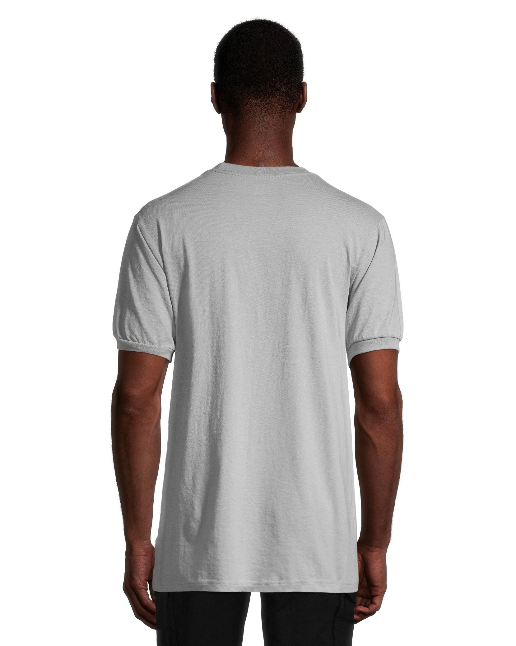 Aggressor Men's Crewneck Short Sleeve Solid Work T-Shirt With FRESHTECH