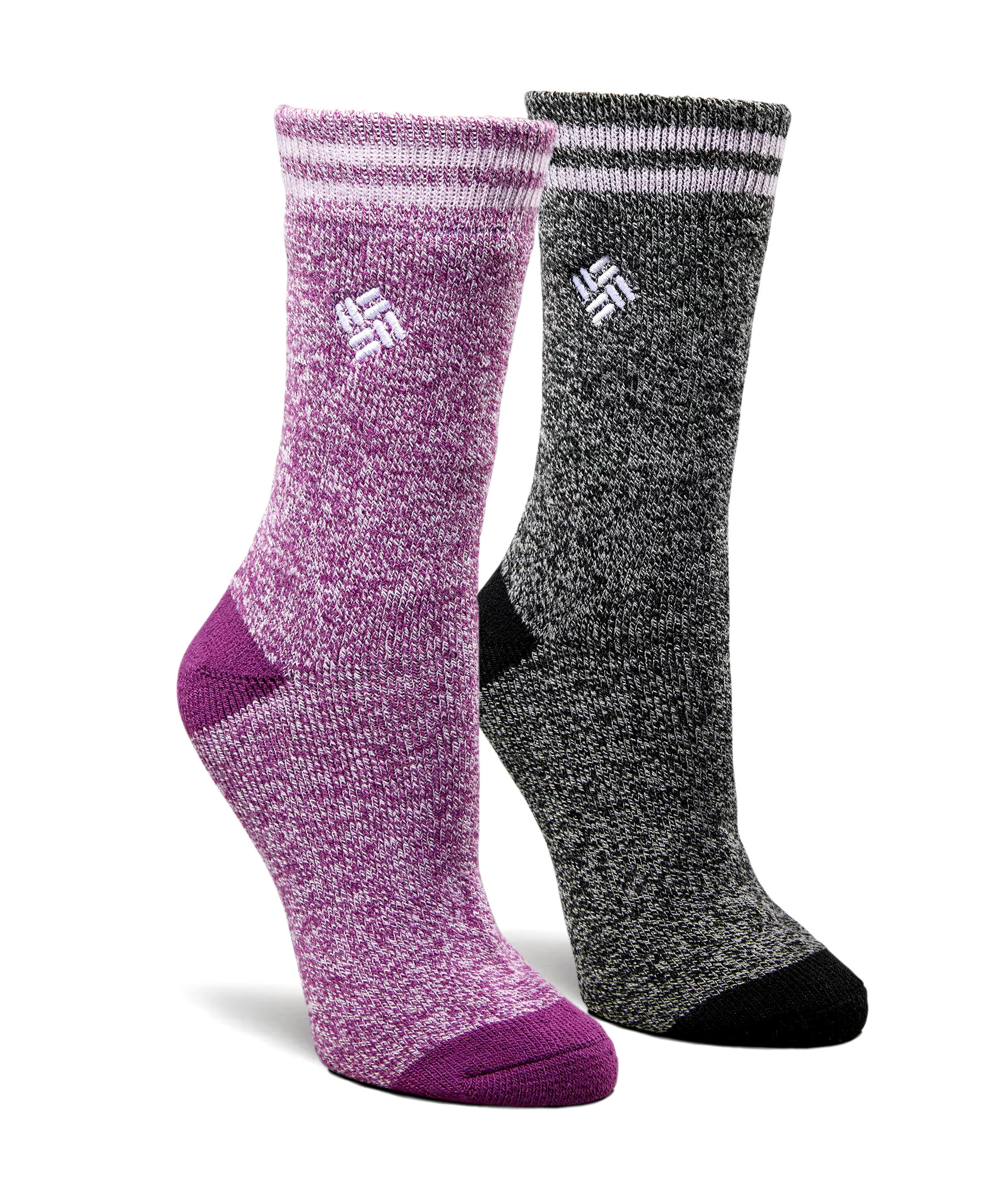 Women's Mid Weight Thermal Basic Crew Socks