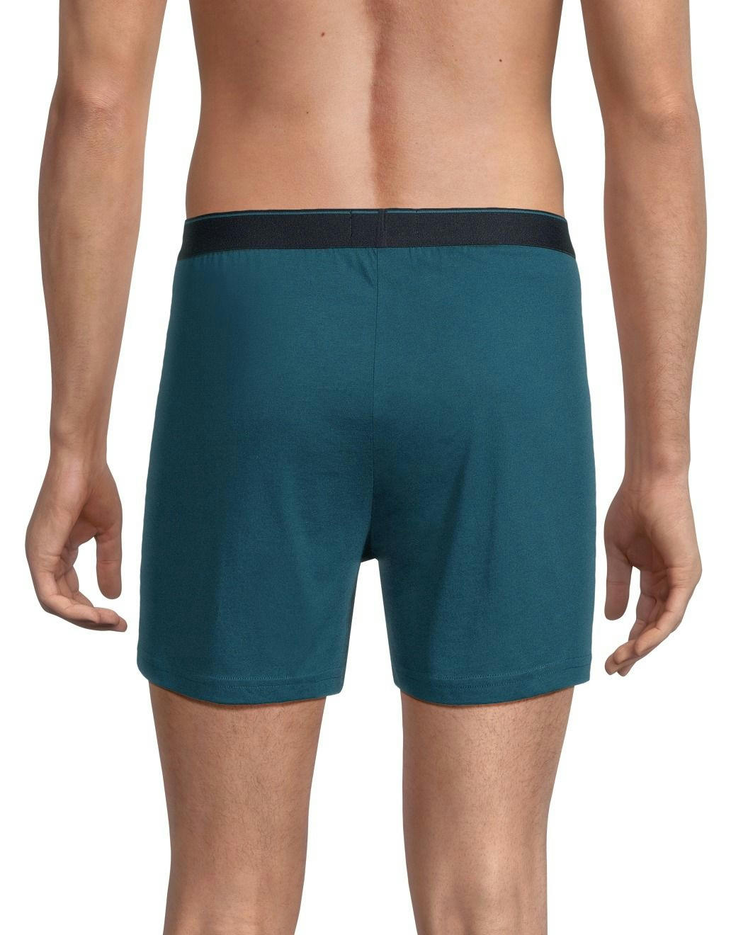 Denver Hayes Men's 2 Pack Yarn Dye Loose Fit Boxer Briefs