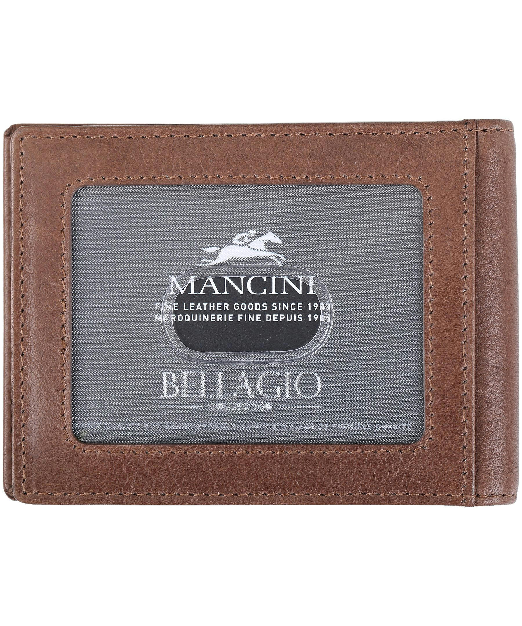 Mancini Bellagio Deluxe RFID Slim Bill Clip