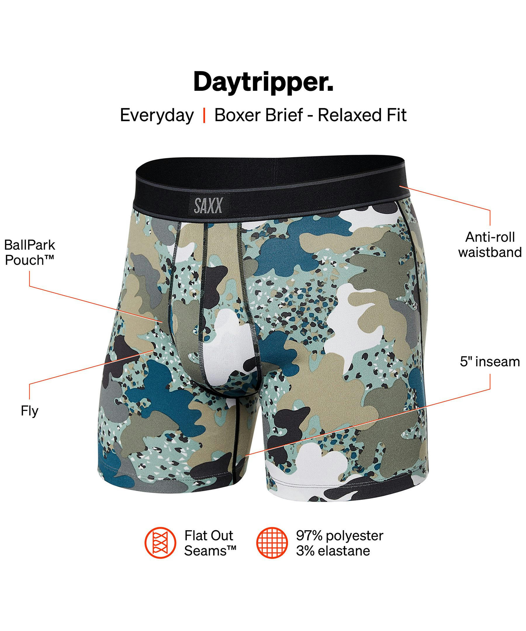 SAXX Men's Daytripper Boxer Brief