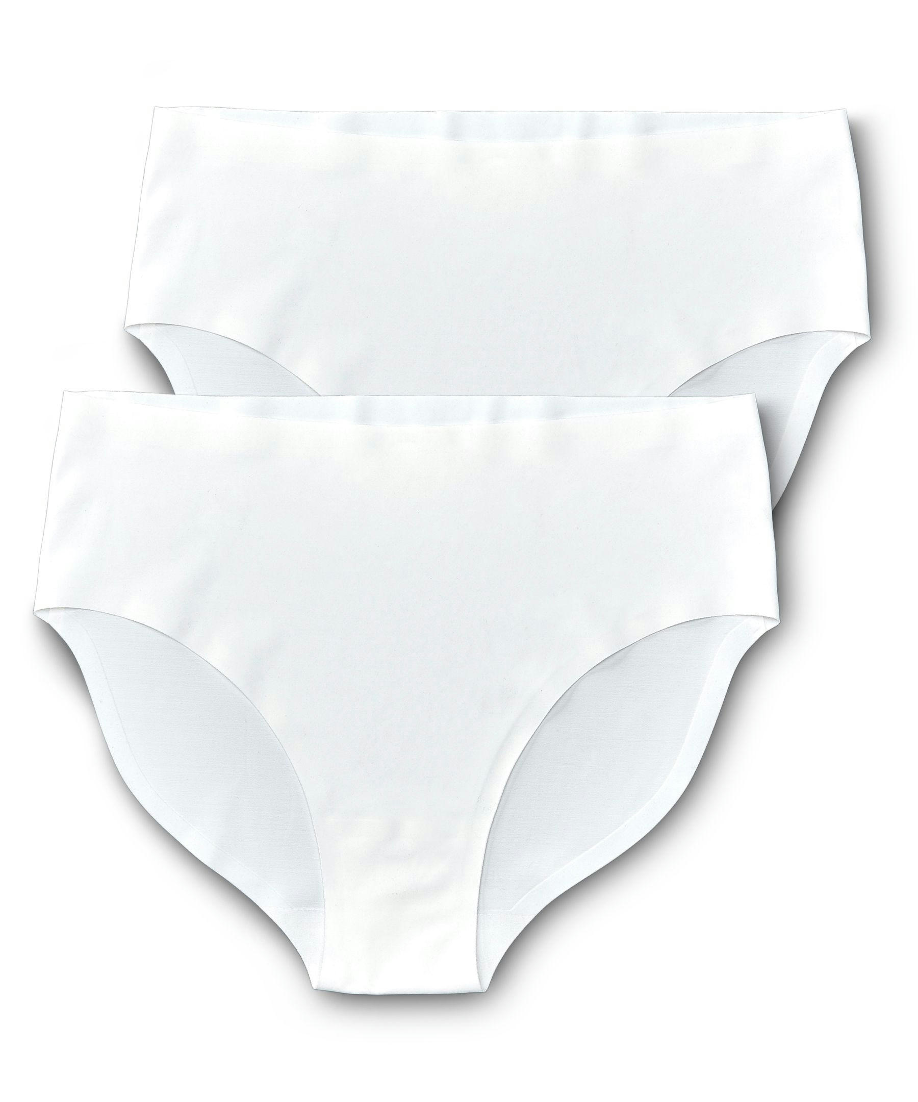 Denver Hayes Women's 2 Pack Perfect Fit Invisibles Briefs Underwear
