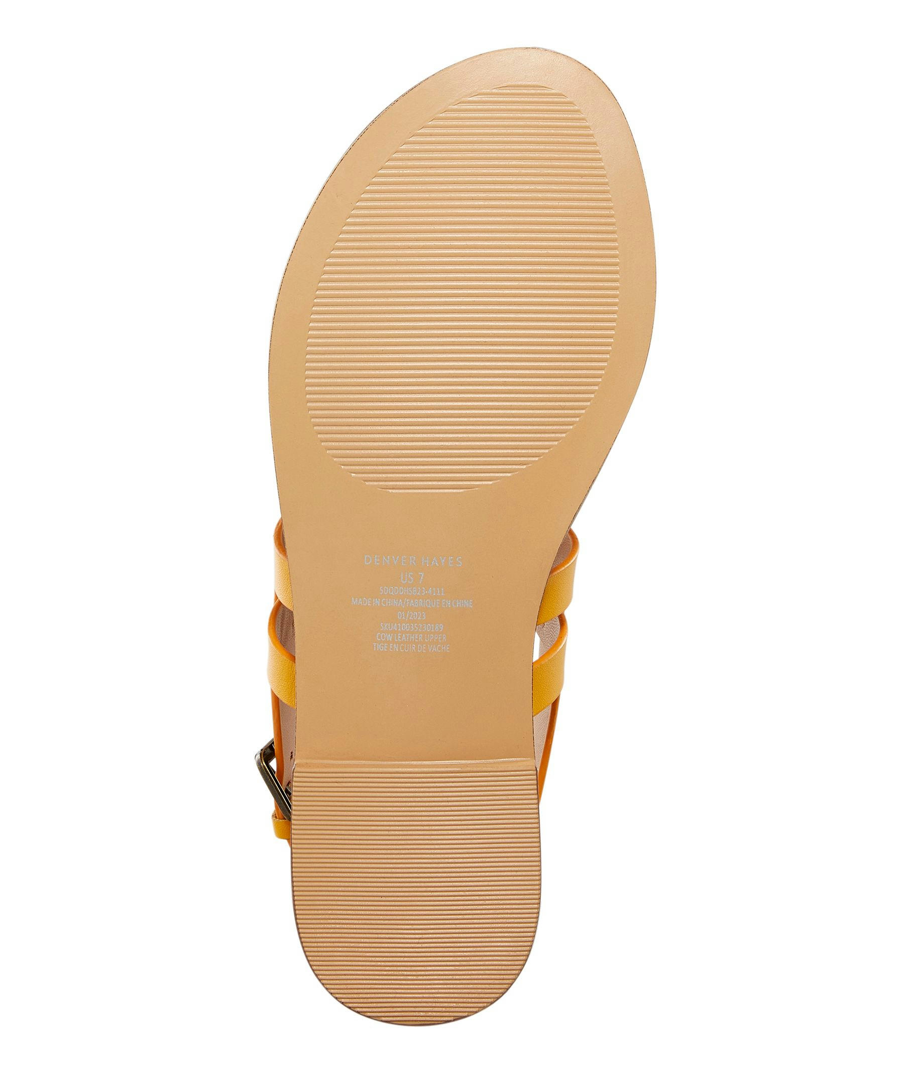 Women's Dianeris Leather Strappy Thong Sandals