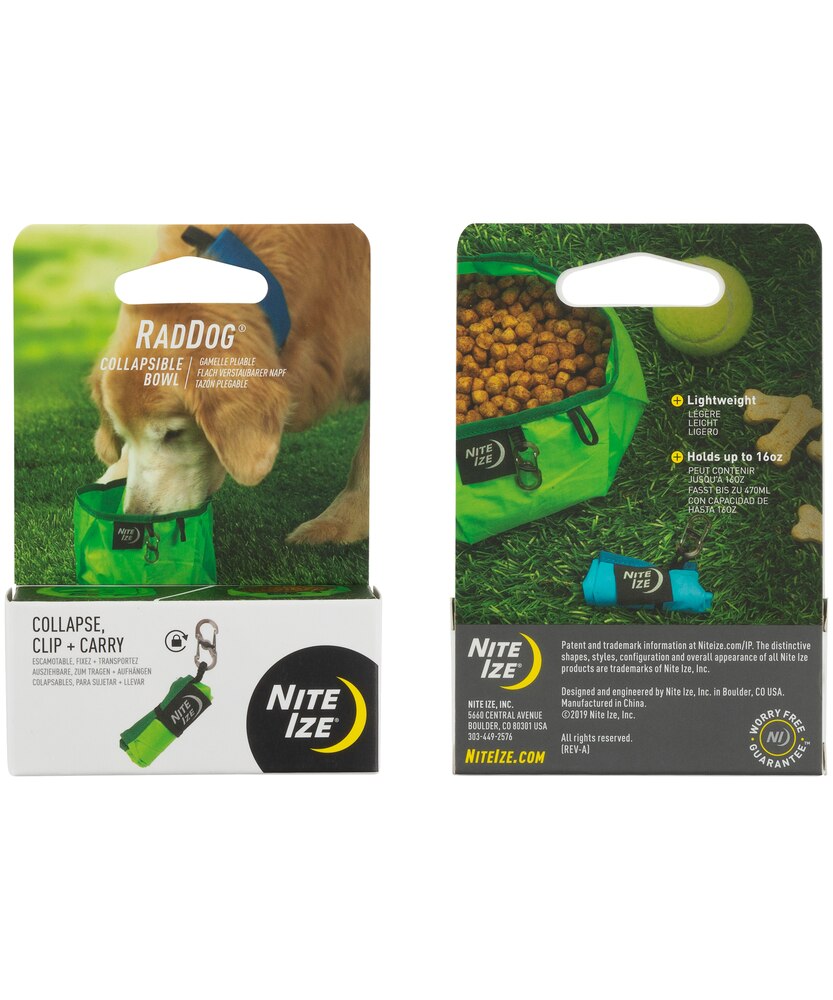 Nite Ize Raddog Collapsible Bowl Lime