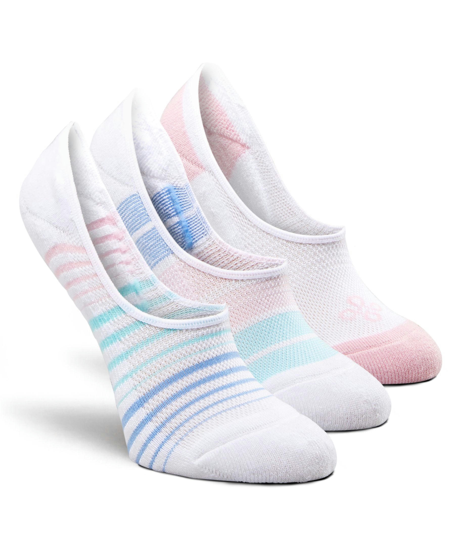 Shambhala Women's 3 Pack Freshtech No Show Sport Socks