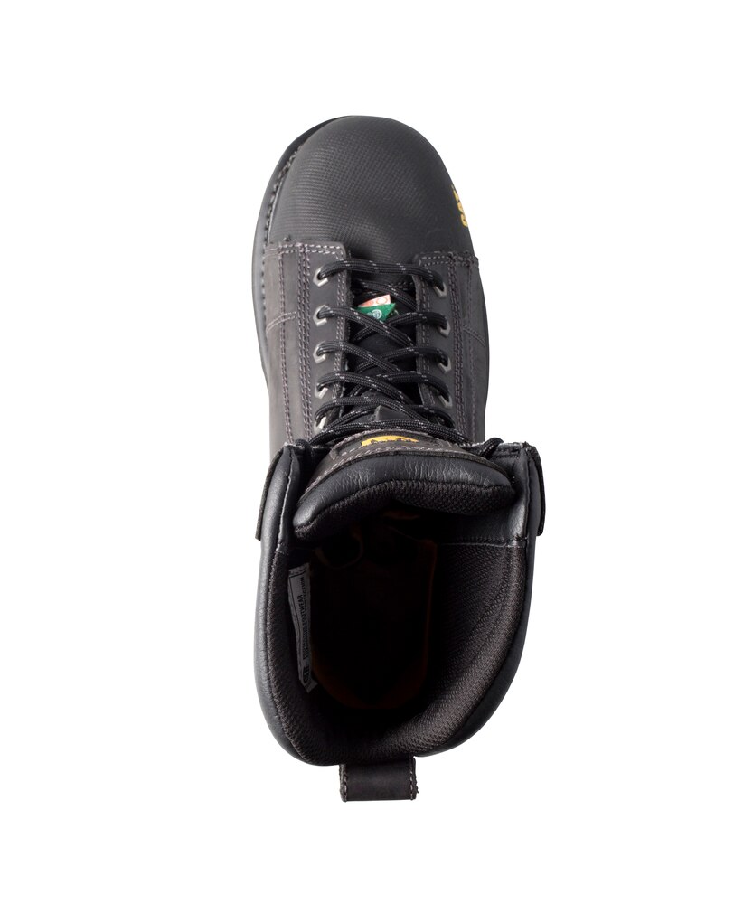 Caterpillar - CAT Men's 8 Inch Control Composite Toe Composite Plate Waterproof Work Boots - Black