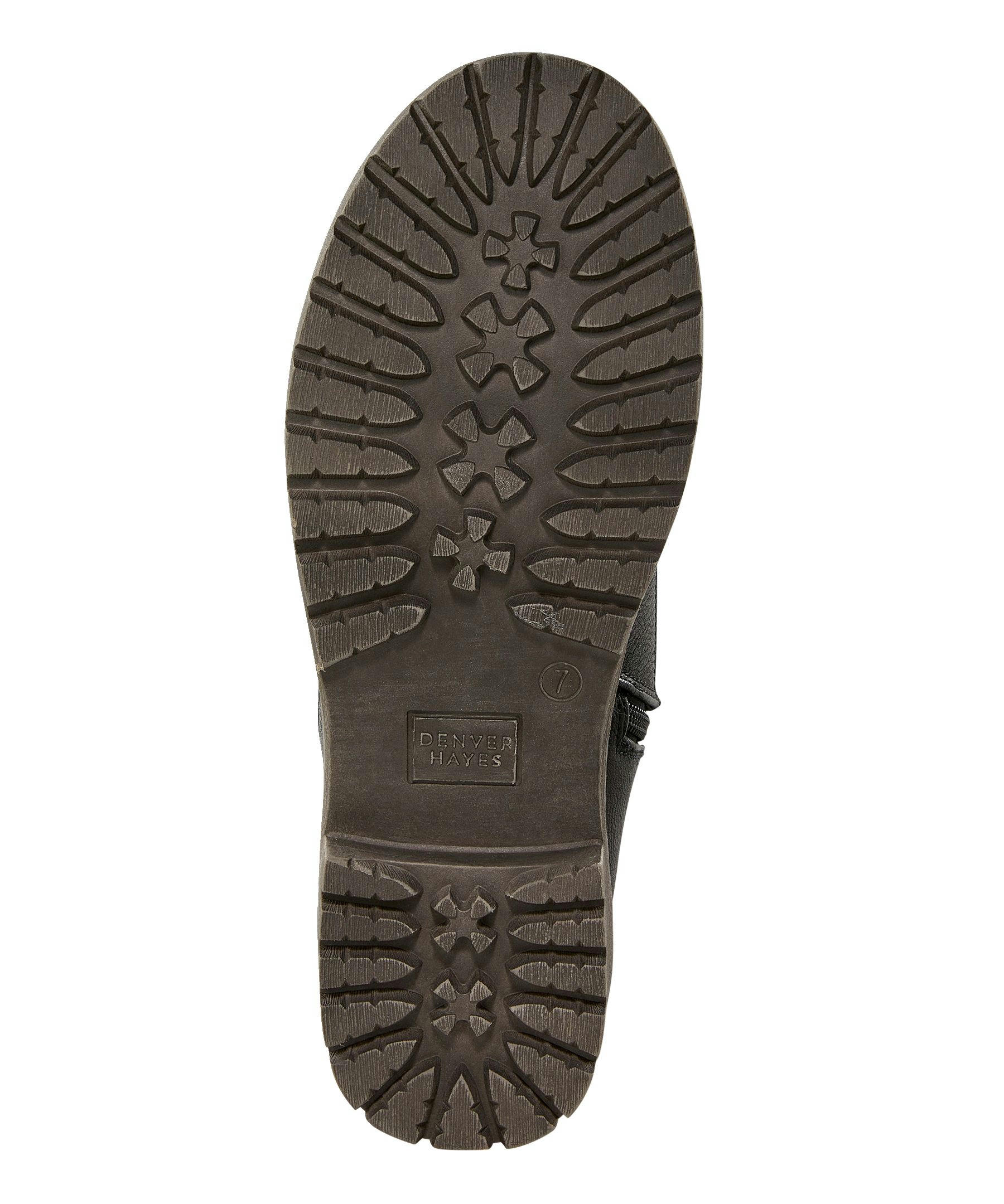 Denver Hayes Women's Laura Low Lug Sole Lace-Up Boots