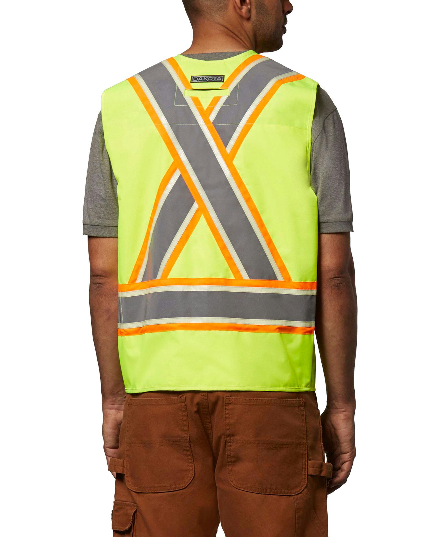 Dakota WorkPro Series Men's VizLite DT Class 2 300D Surveyor's Vest