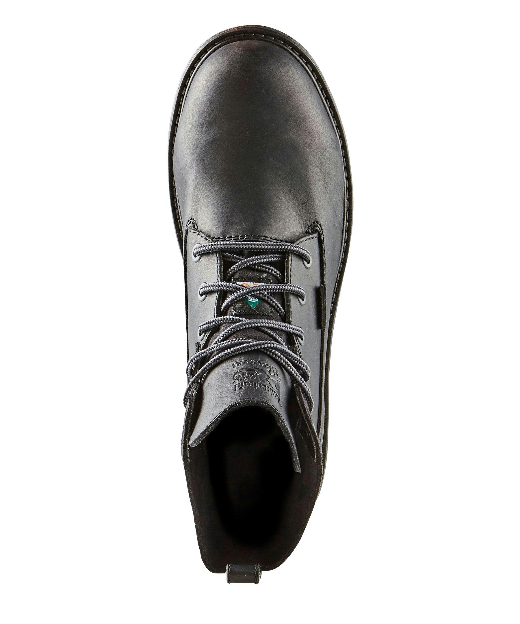 Timberland PRO Women's Hightower 6 Inch Aluminum Toe Steel Plate Work Boots - Black