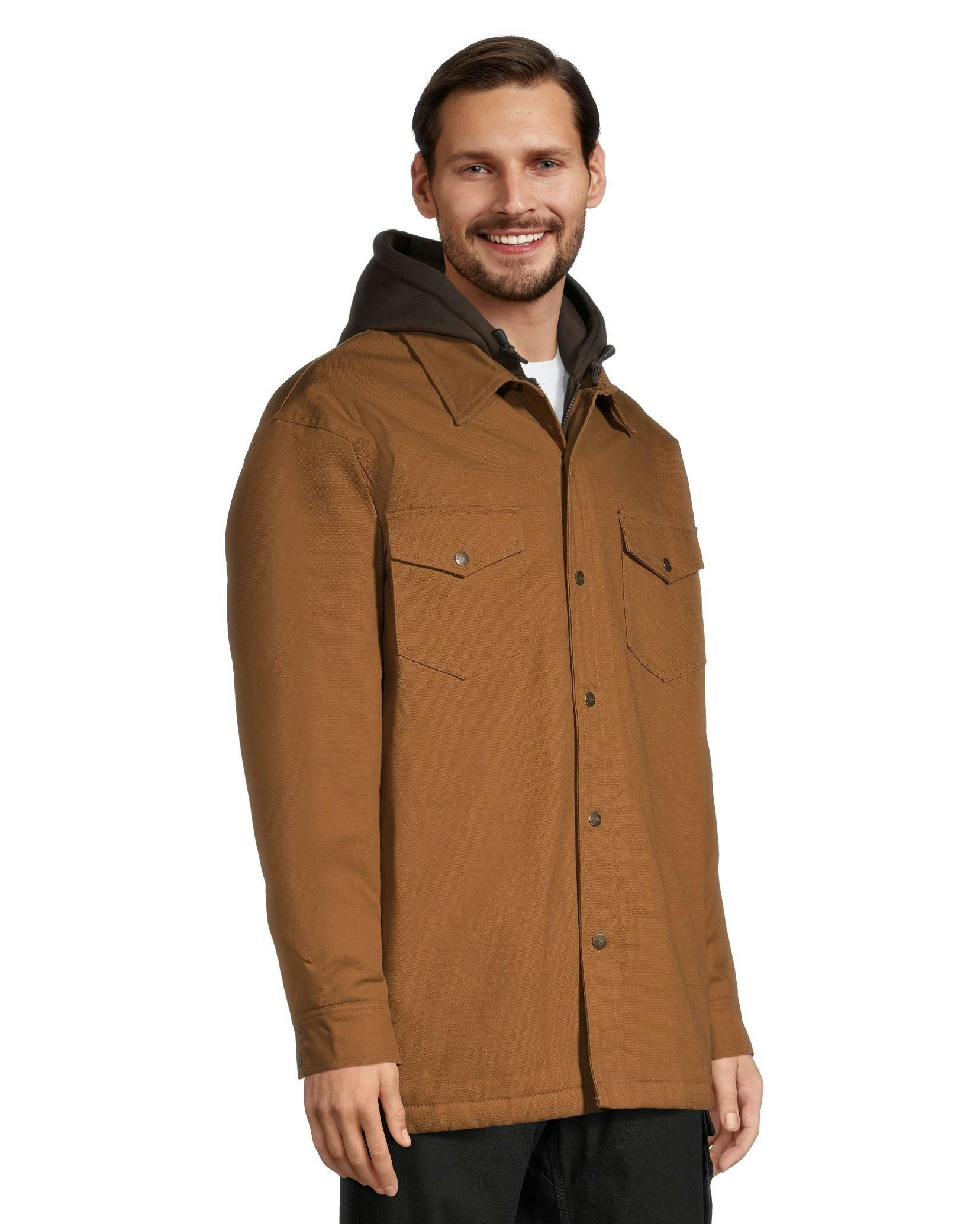 Dakota WorkPro Series Men's Sherpa Lined Hooded Duck Work Shirt