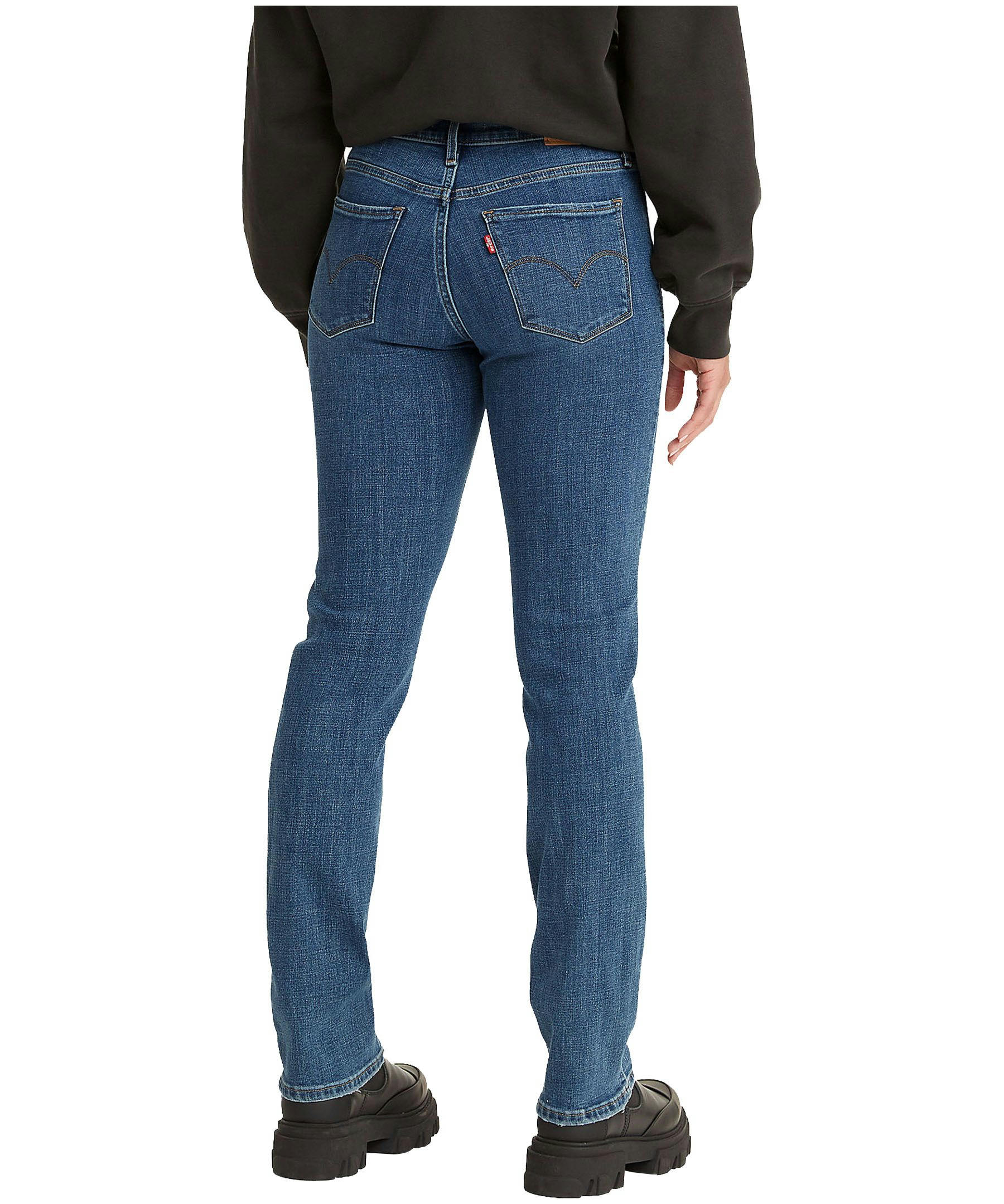 Levi's Women's 314 Shaping Mid Rise Straight Leg Jeans