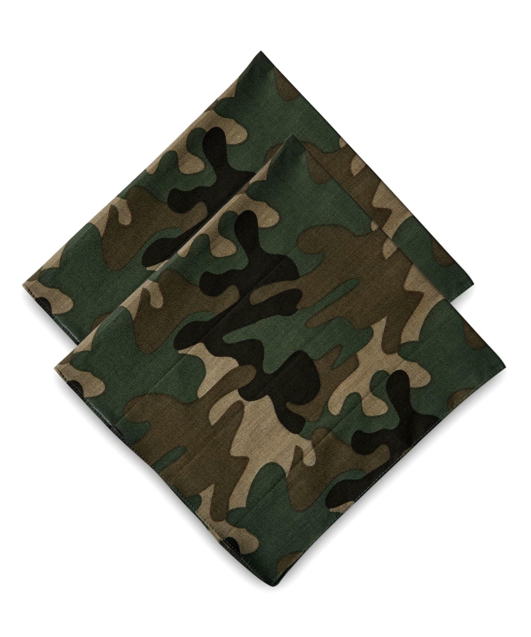 WindRiver Unisex 2 Pack Cotton Bandanas