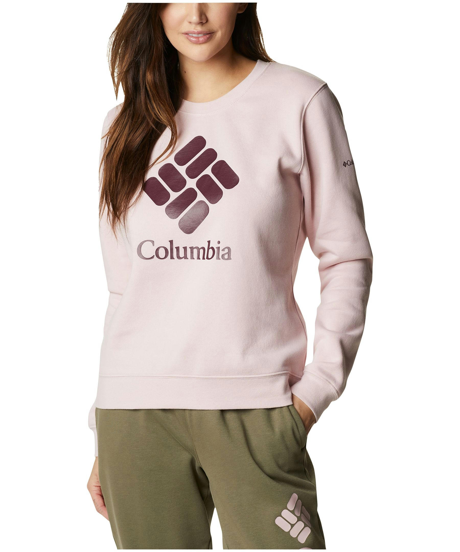 Columbia Women's Trek Graphic Crew Neck Sweatshirt