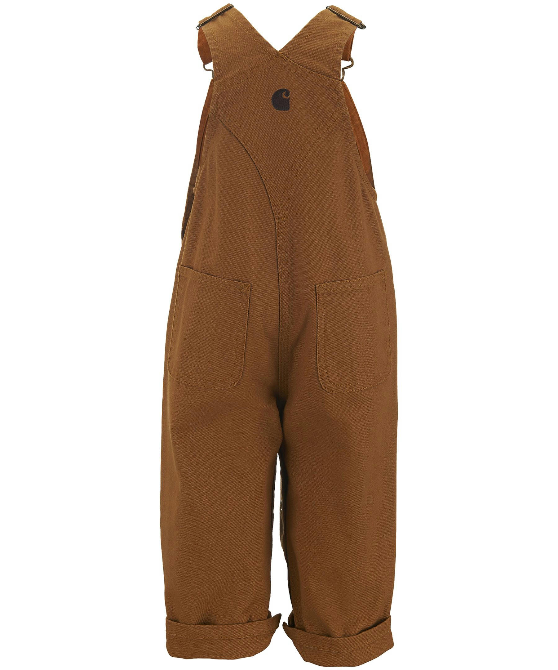 Carhartt Kids' Unisex Canvas Bib Overalls