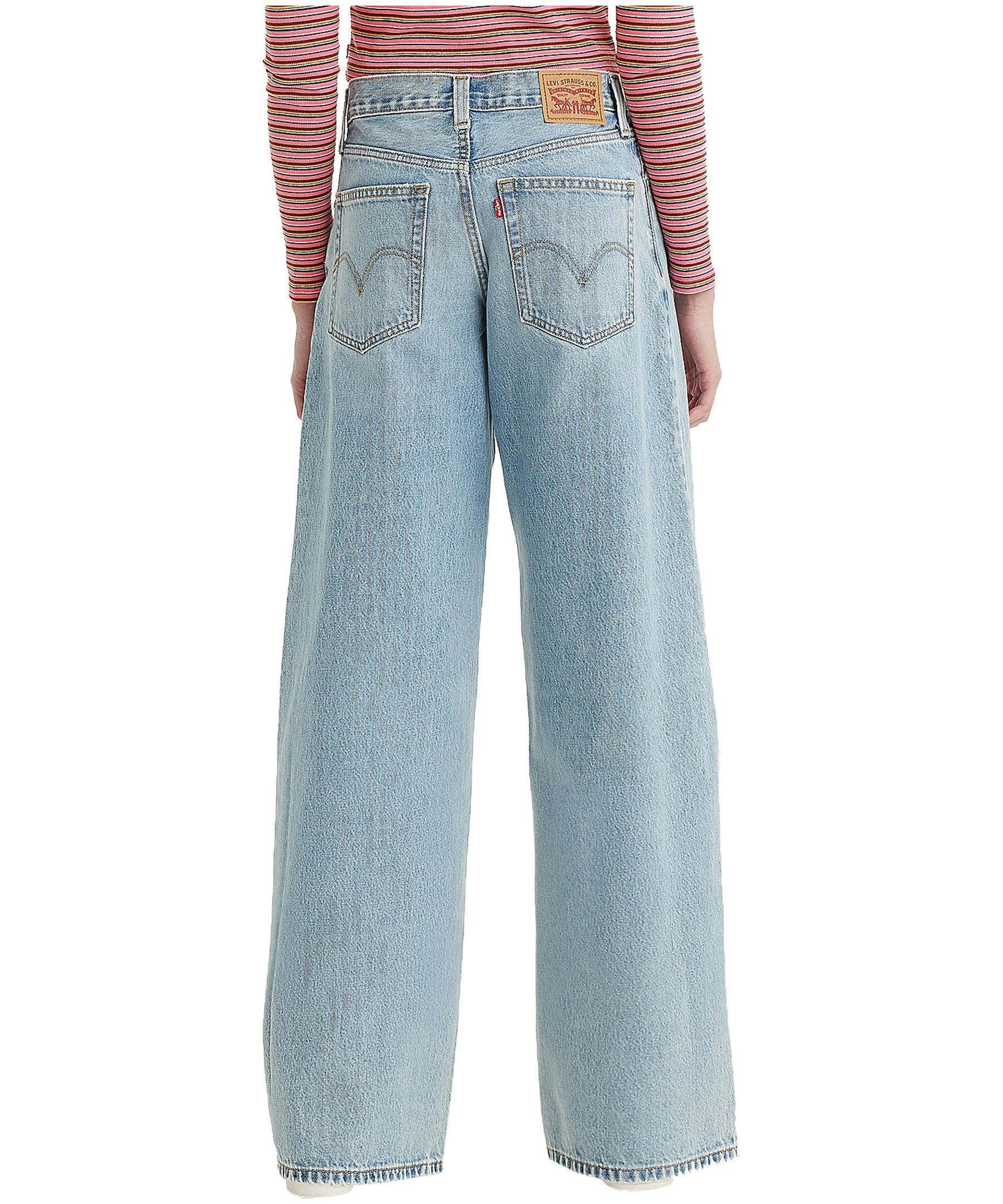 Levi's Women's '94 Baggy Mid Rise Loose Fit Wide Leg Jeans