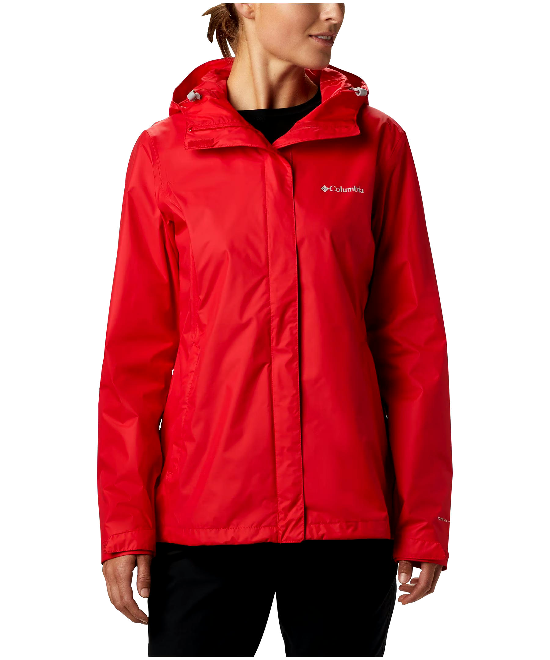 Columbia Women's Arcadia II Hooded Rain Jacket, Waterproof, Breathable, Packable, Shell
