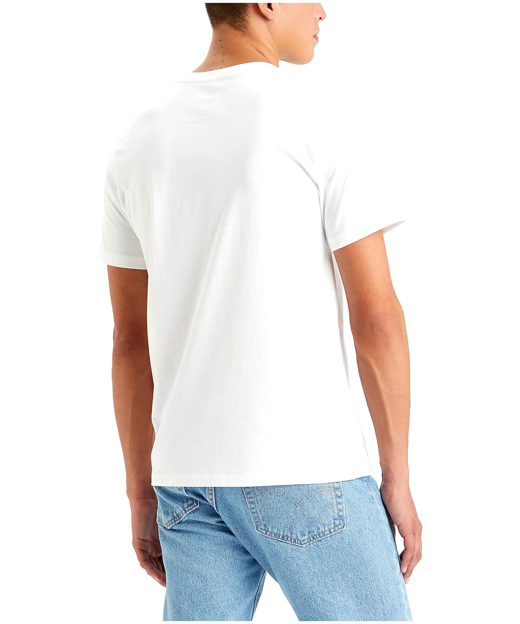 Levi's Men's Bear Scene Graphic Standard Fit Cotton T Shirt