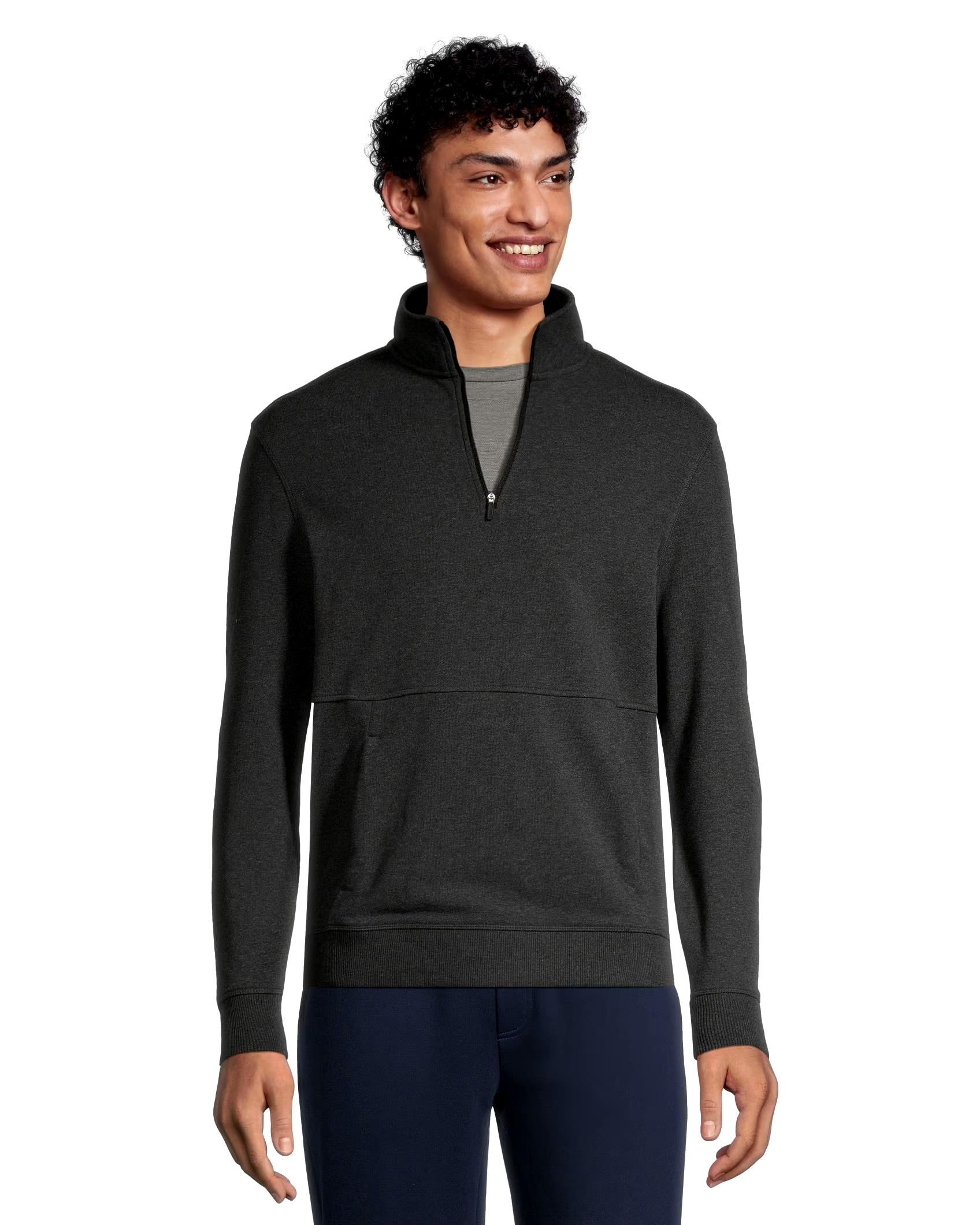 Matrix Men's Stretch Terry Quarter Zip Fleece Pullover