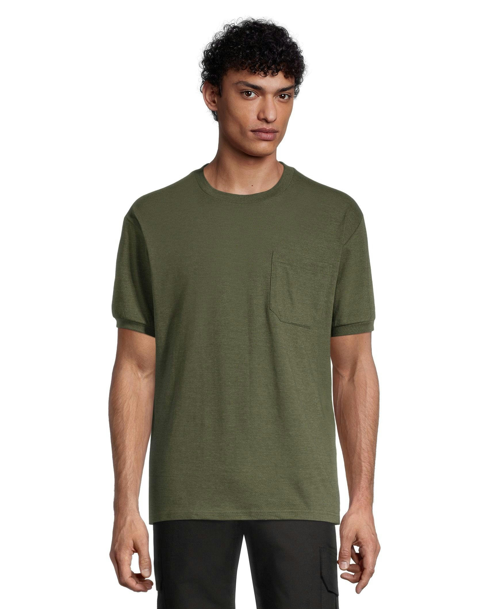 Aggressor Men's Crewneck Work T-Shirt With FRESHTECH