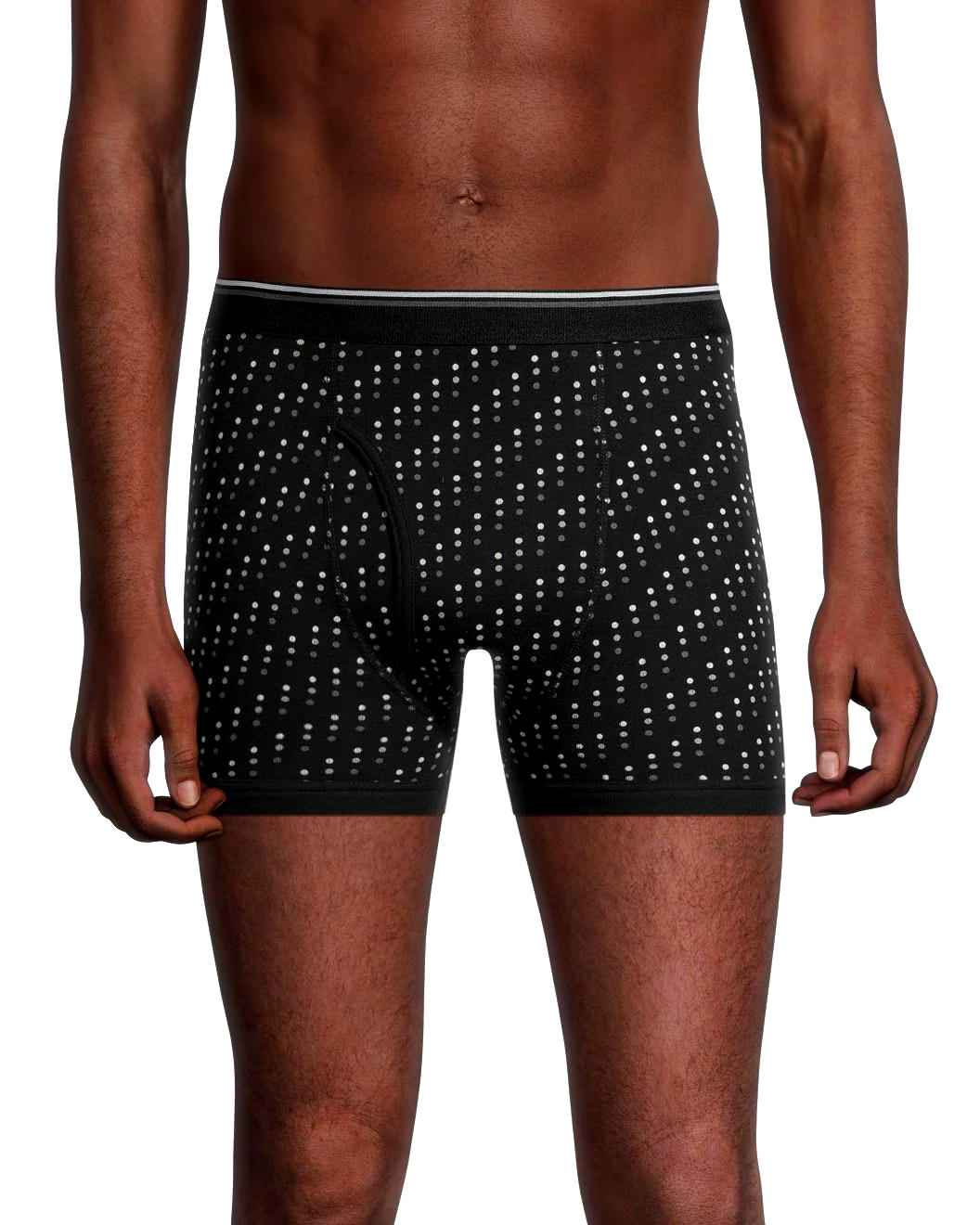 Denver Hayes Men's 2 Pack Yarn Dye Boxer Briefs