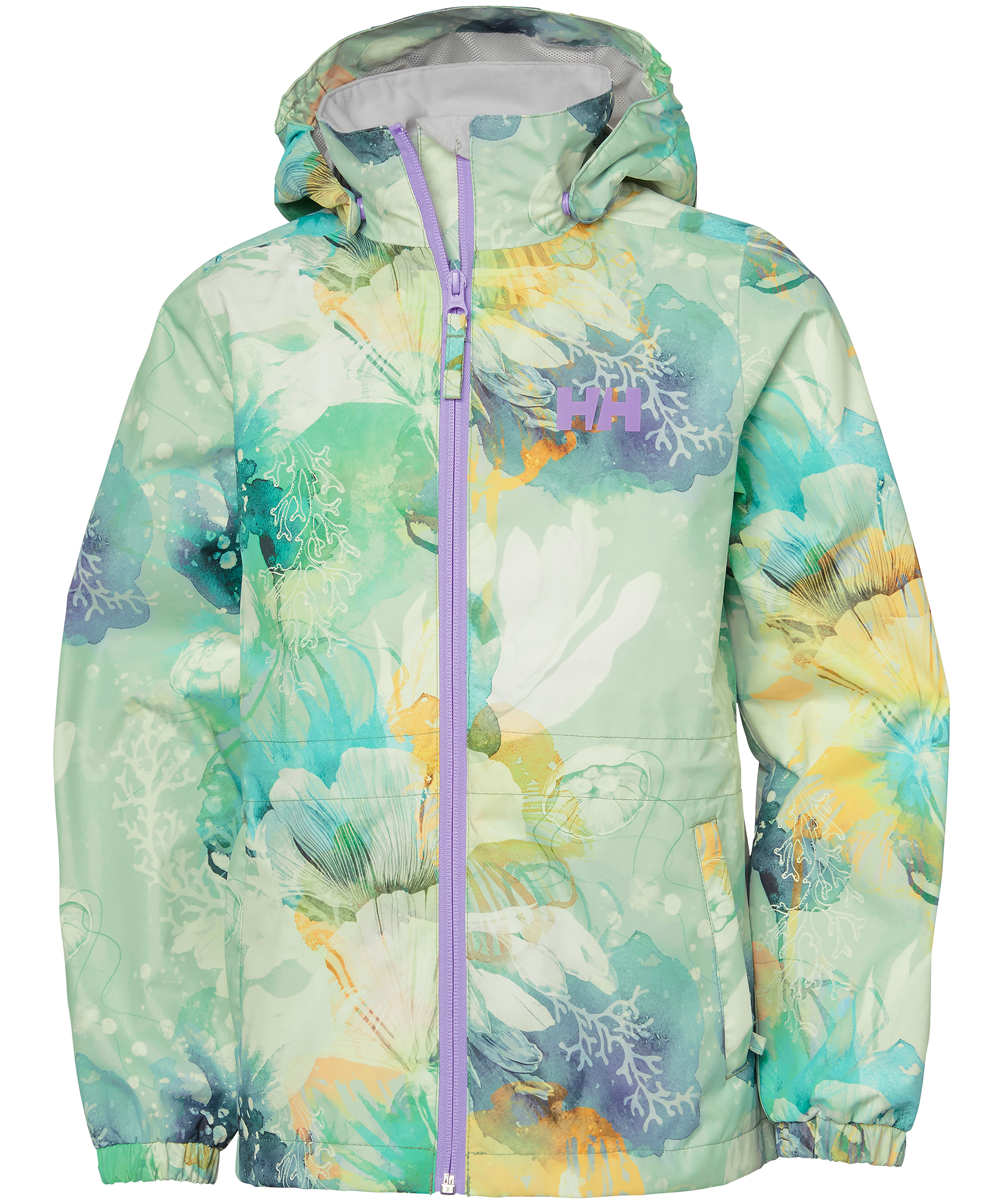Helly Hansen Girls' 8-16 Years Junior Celeste Helly Tech Waterproof Windproof Rain Jacket